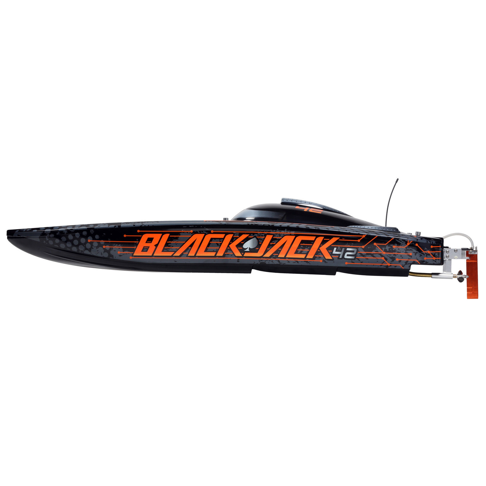 Pro Boat Blackjack 42" 8S Brushless Catamaran RTR - Black/Orange