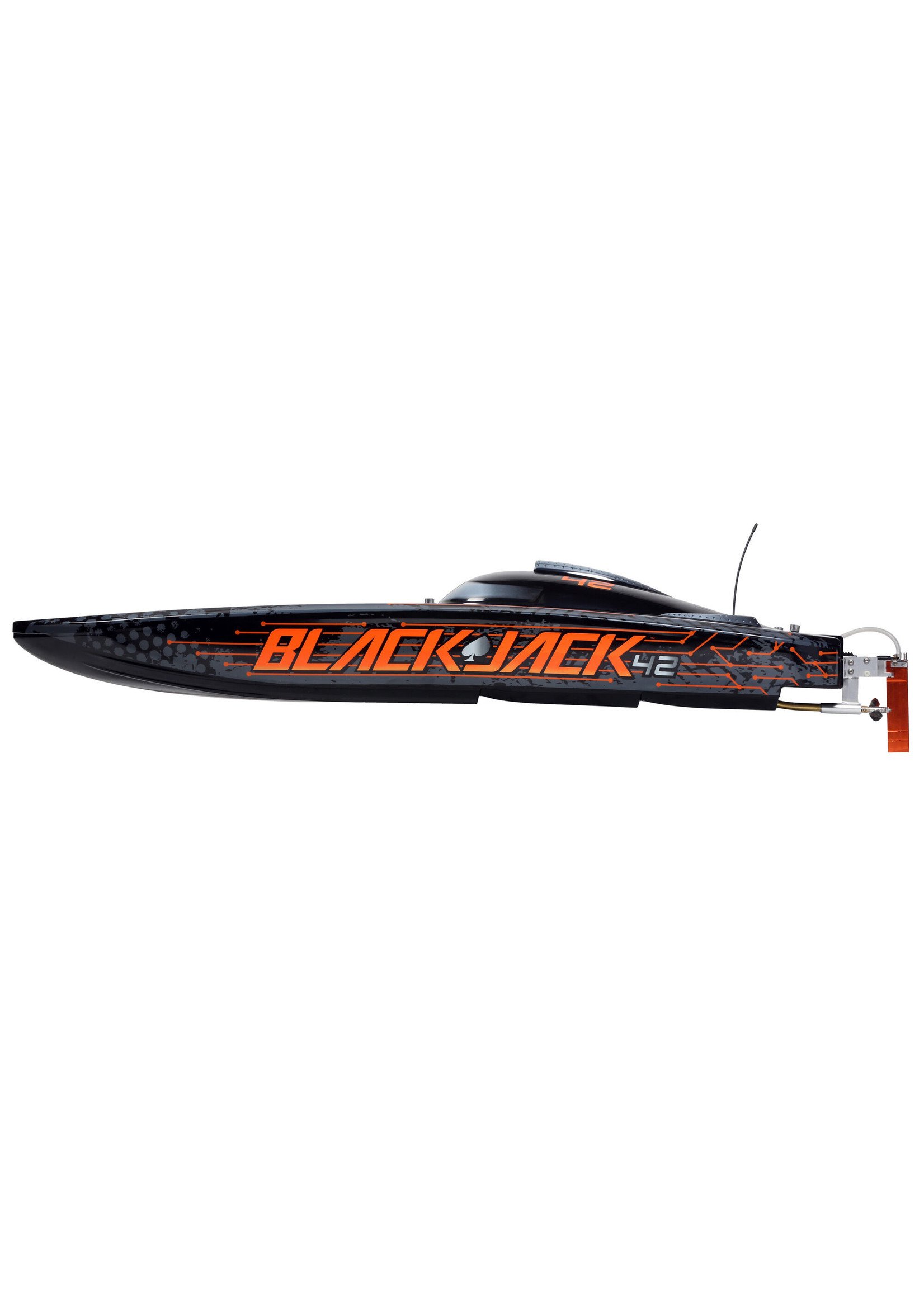 Pro Boat Blackjack 42" 8S Brushless Catamaran RTR - Black/Orange