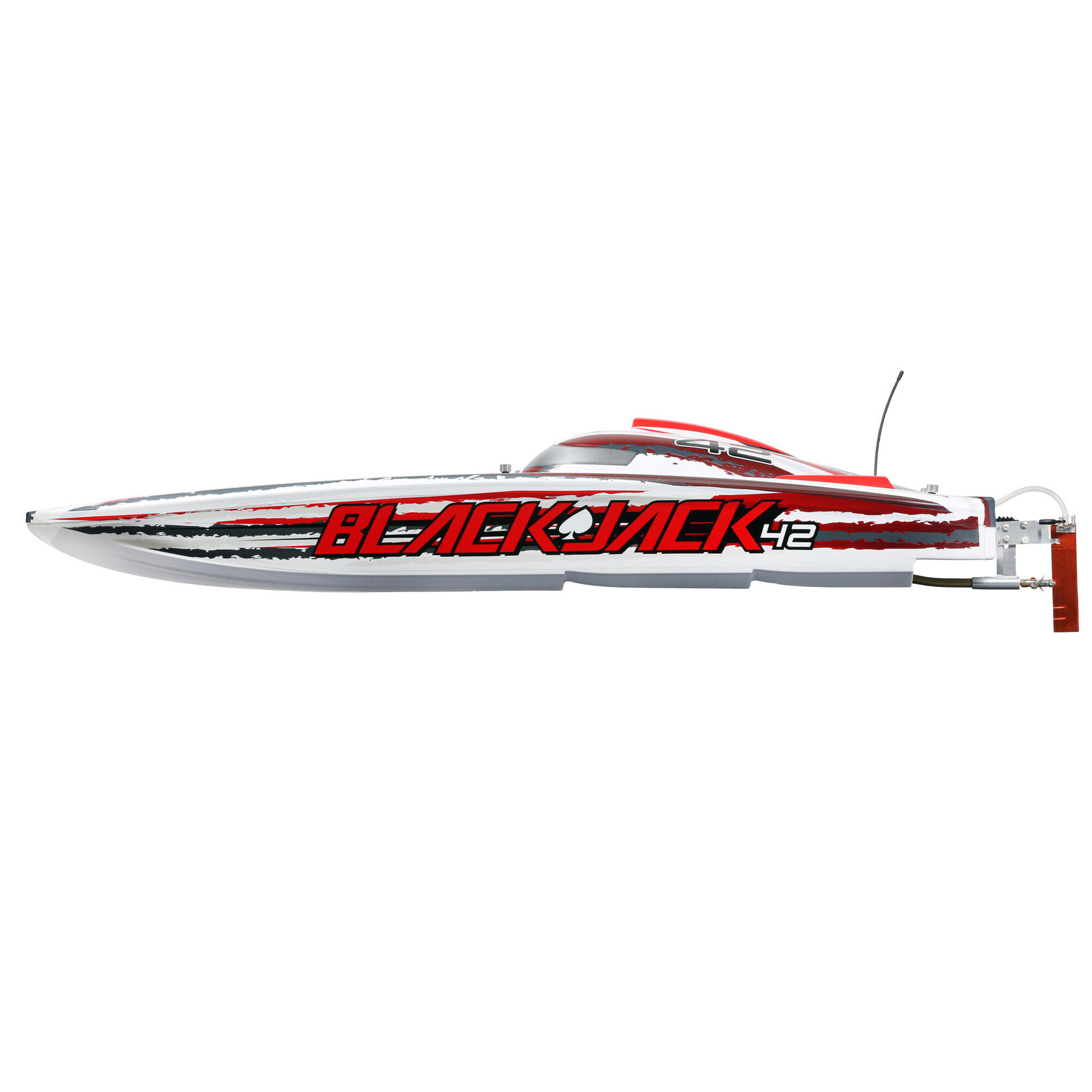 Pro Boat Blackjack 42" 8S Brushless Catamaran RTR - White/Red