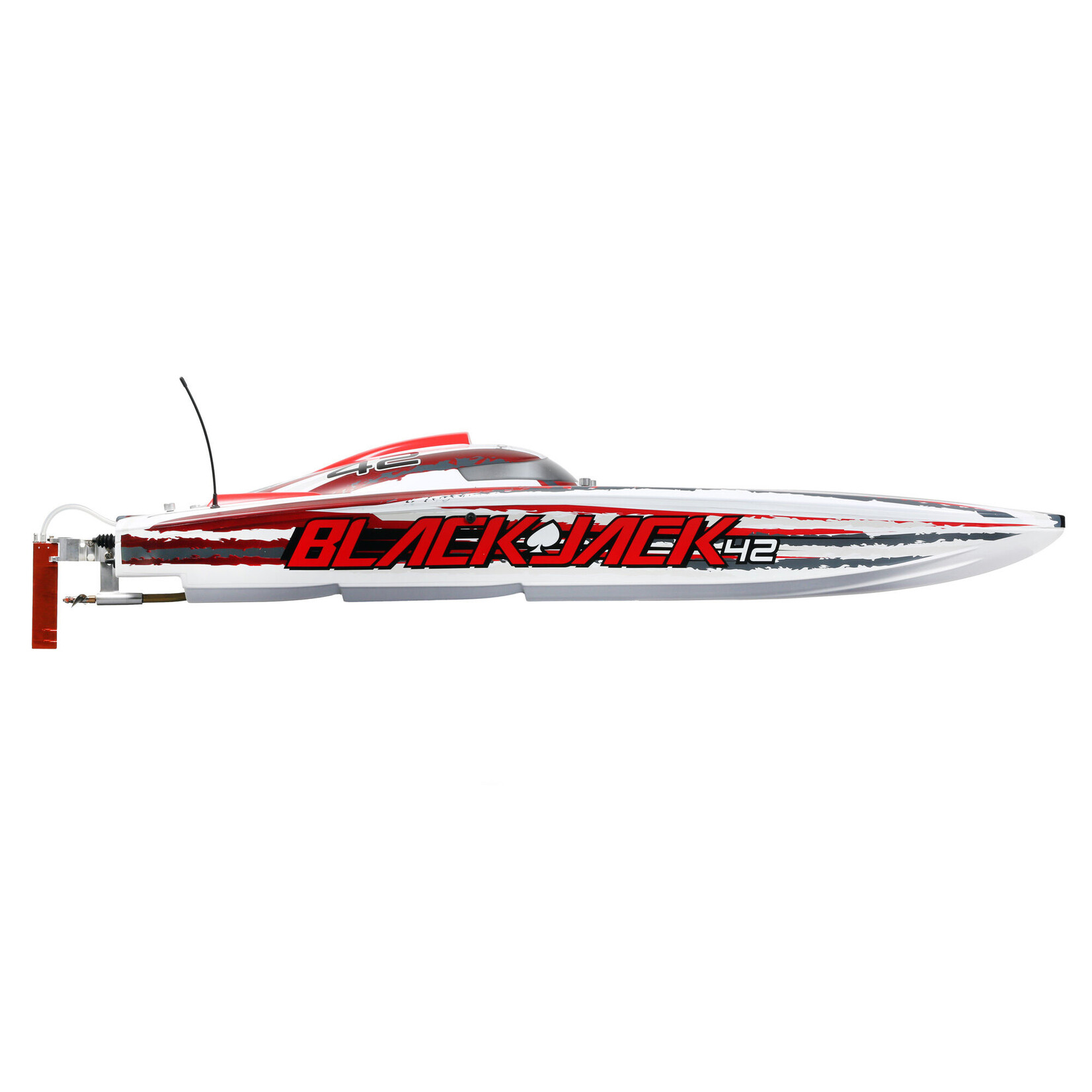 Pro Boat Blackjack 42" 8S Brushless Catamaran RTR - White/Red