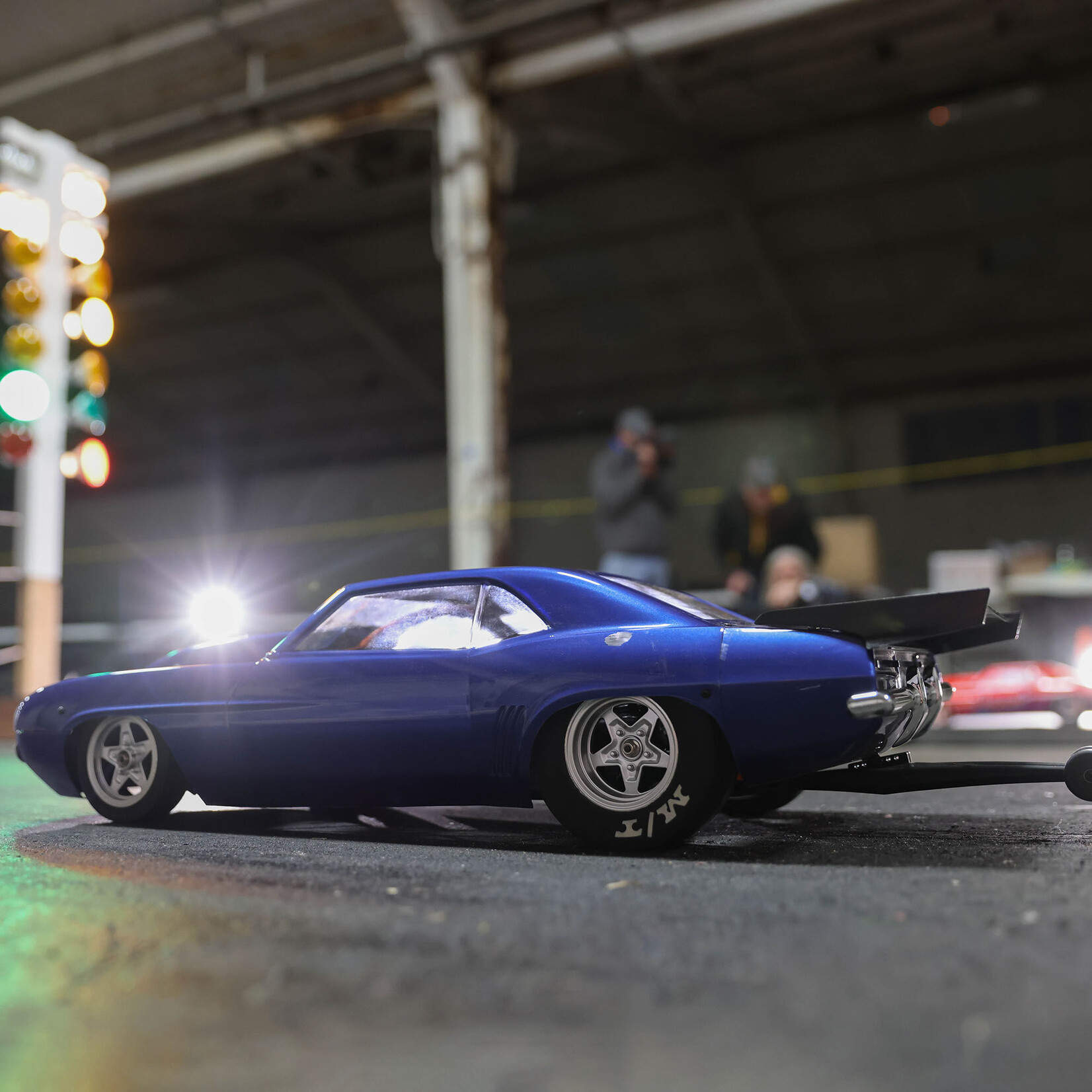 Losi 1/10 '69 Camaro 22S No Prep Drag Car, Brushless 2WD RTR - Blue