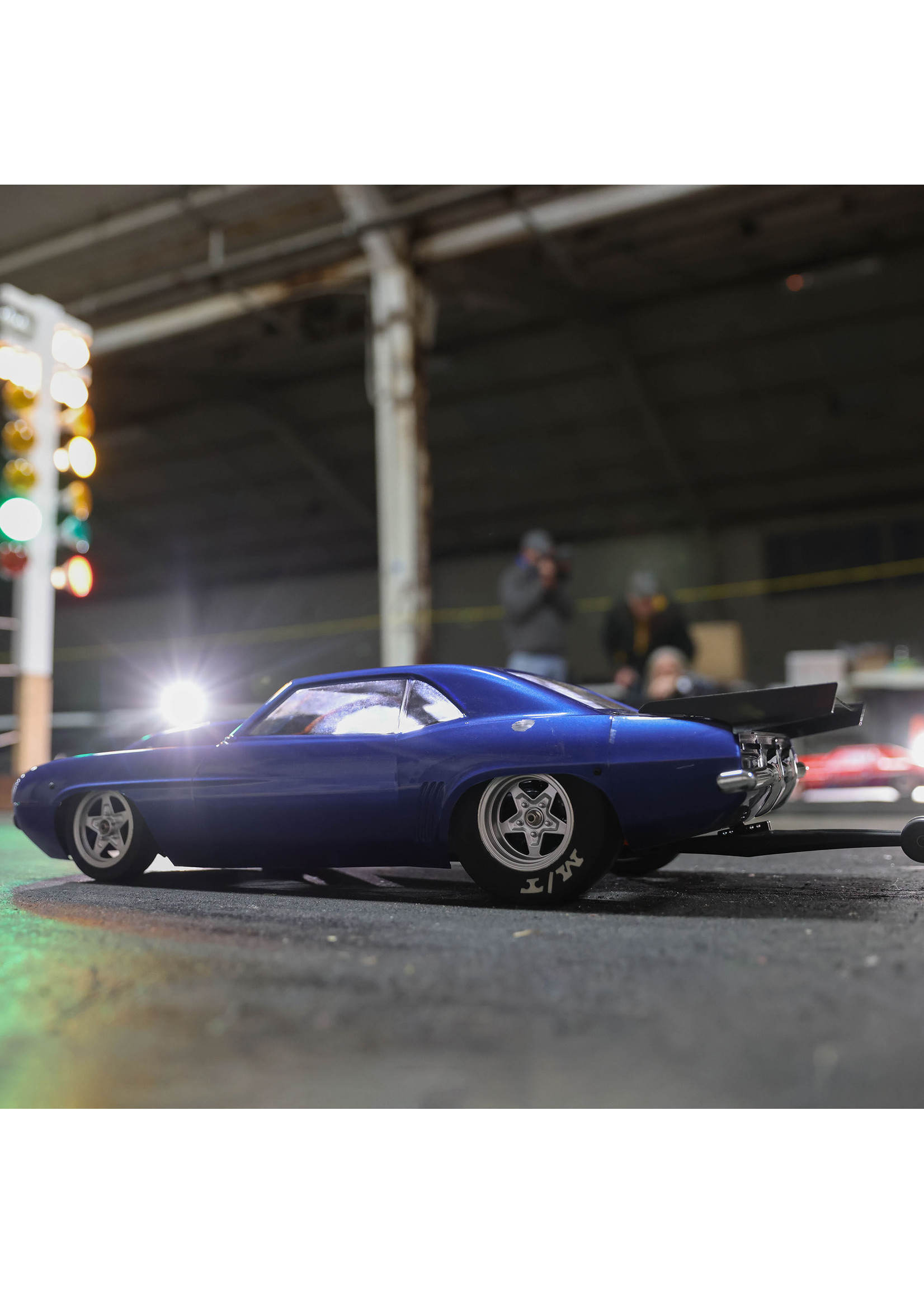 Losi 1/10 '69 Camaro 22S No Prep Drag Car, Brushless 2WD RTR - Blue