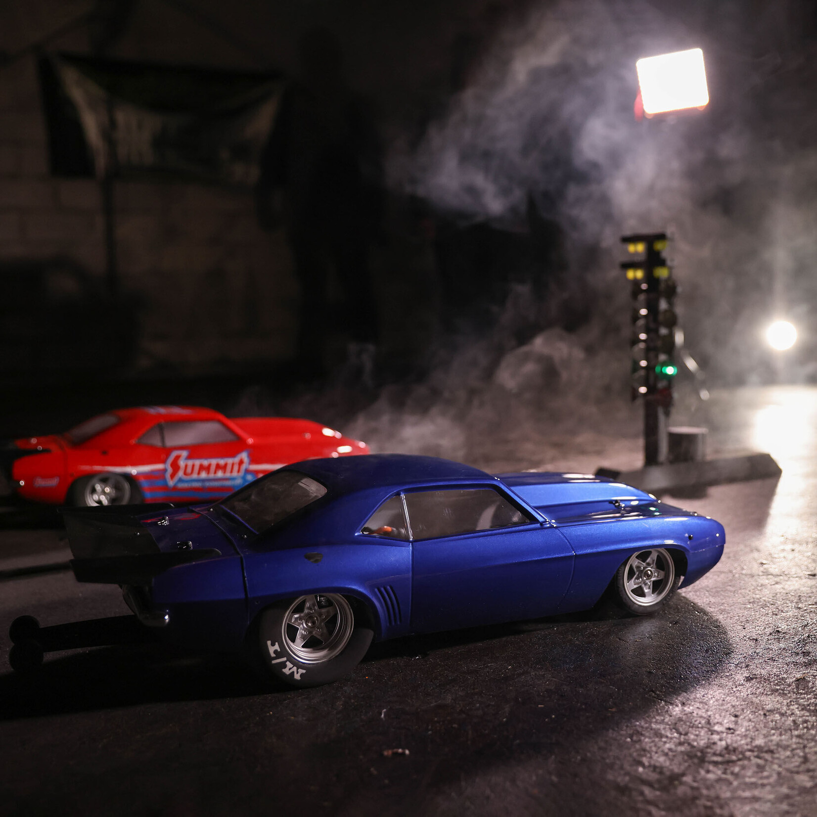 Losi 1/10 '69 Camaro 22S No Prep Drag Car, Brushless 2WD RTR - Blue