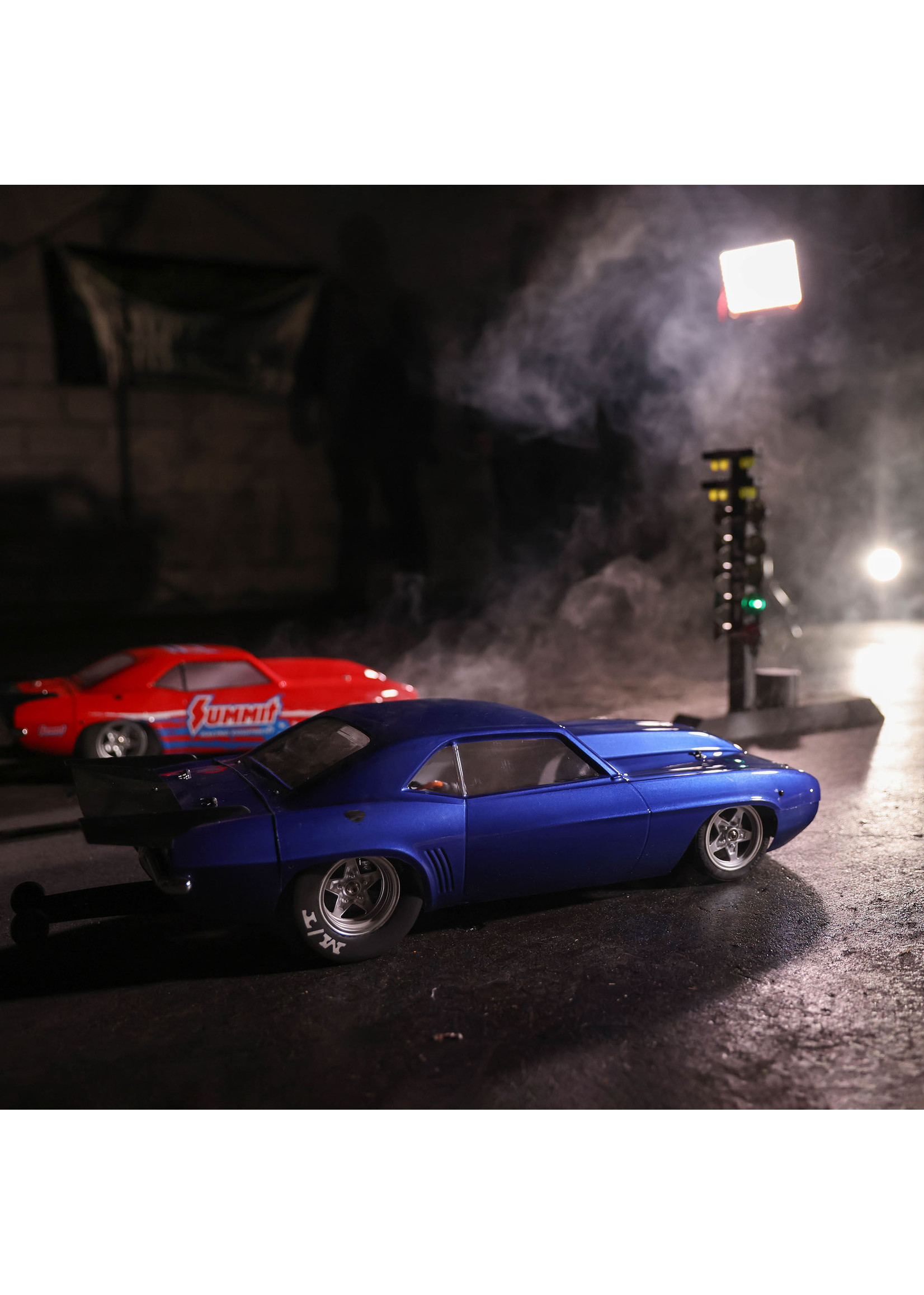 Losi 1/10 '69 Camaro 22S No Prep Drag Car, Brushless 2WD RTR - Blue