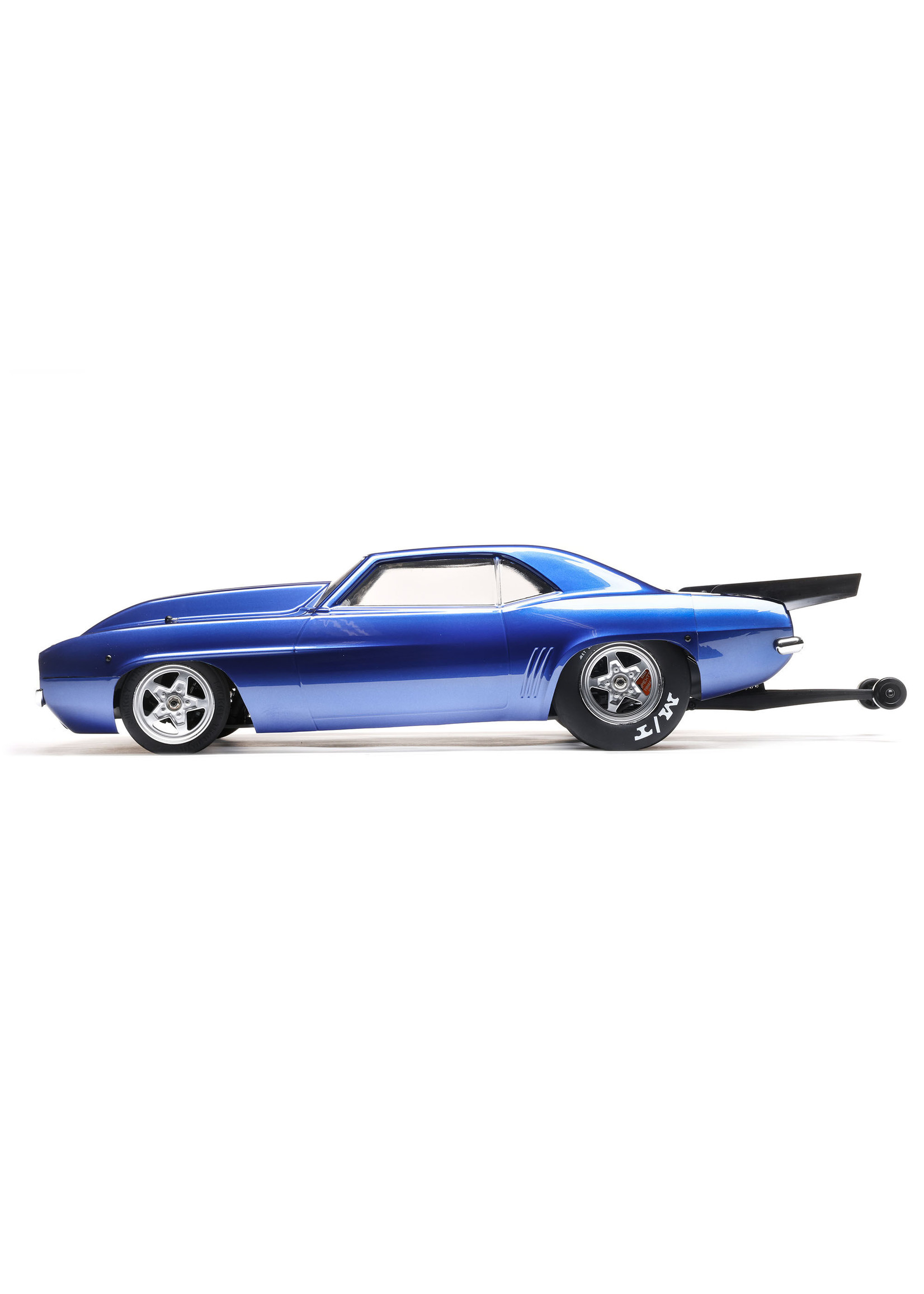 Losi 1/10 '69 Camaro 22S No Prep Drag Car, Brushless 2WD RTR - Blue