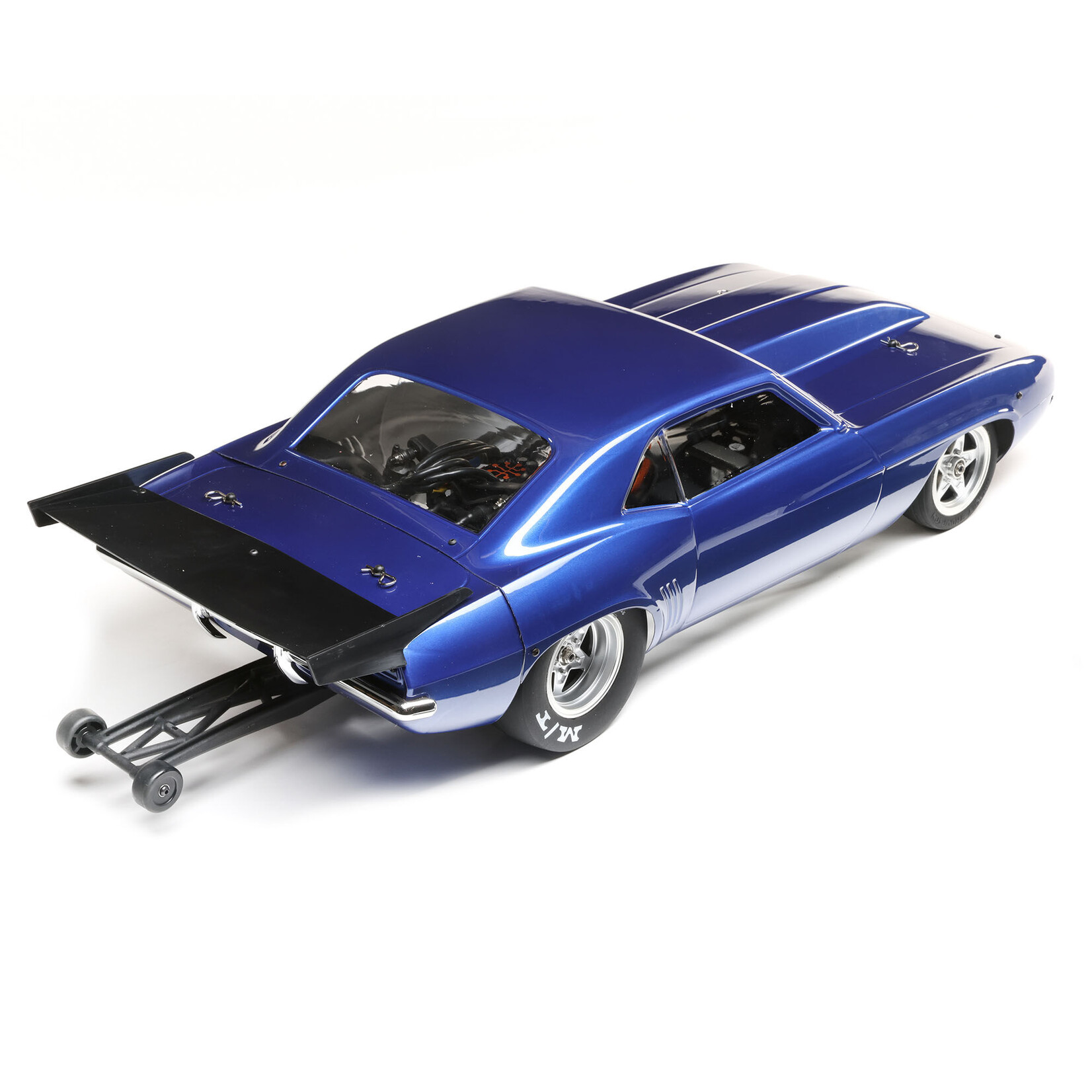 Losi 1/10 '69 Camaro 22S No Prep Drag Car, Brushless 2WD RTR - Blue