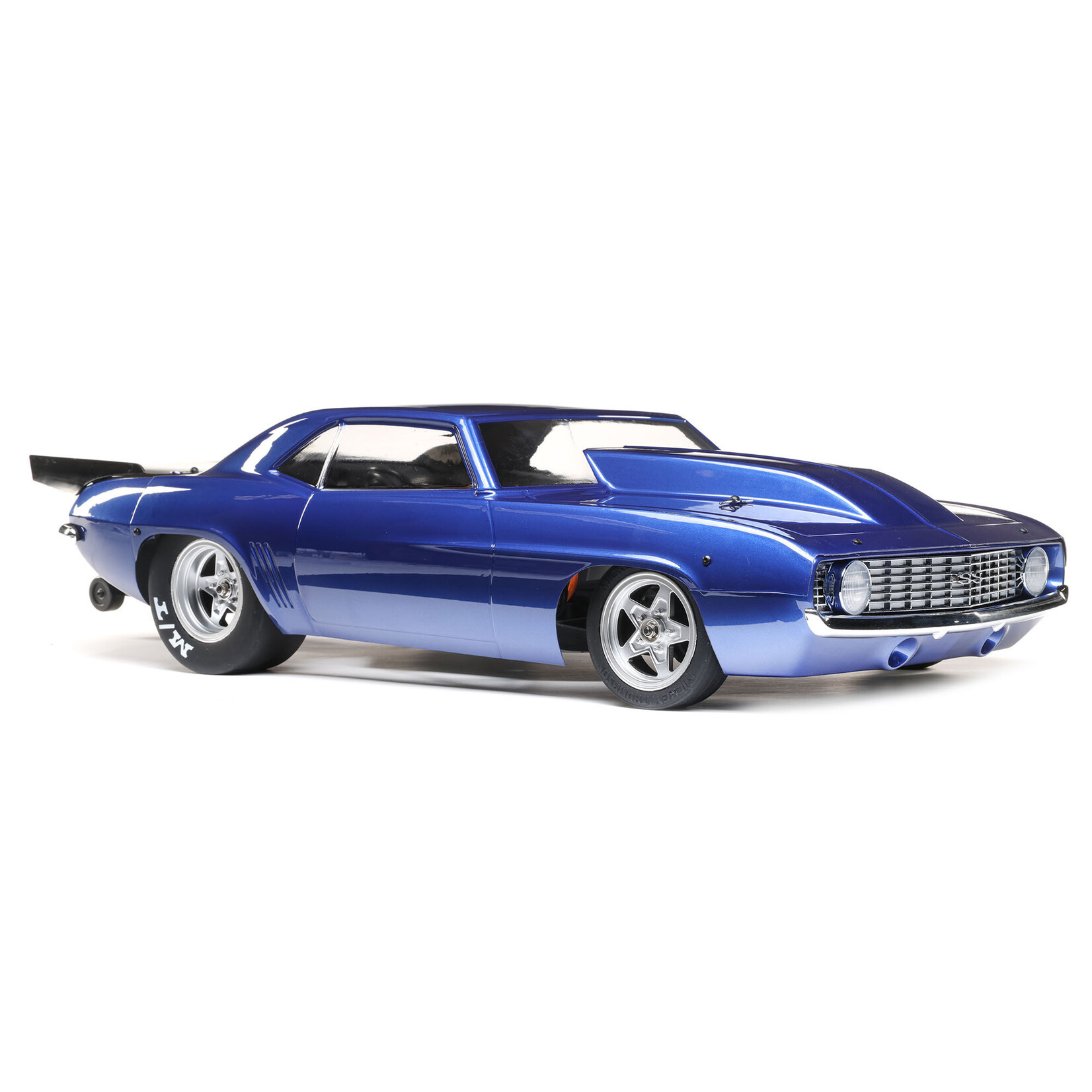 Losi 1/10 '69 Camaro 22S No Prep Drag Car, Brushless 2WD RTR - Blue