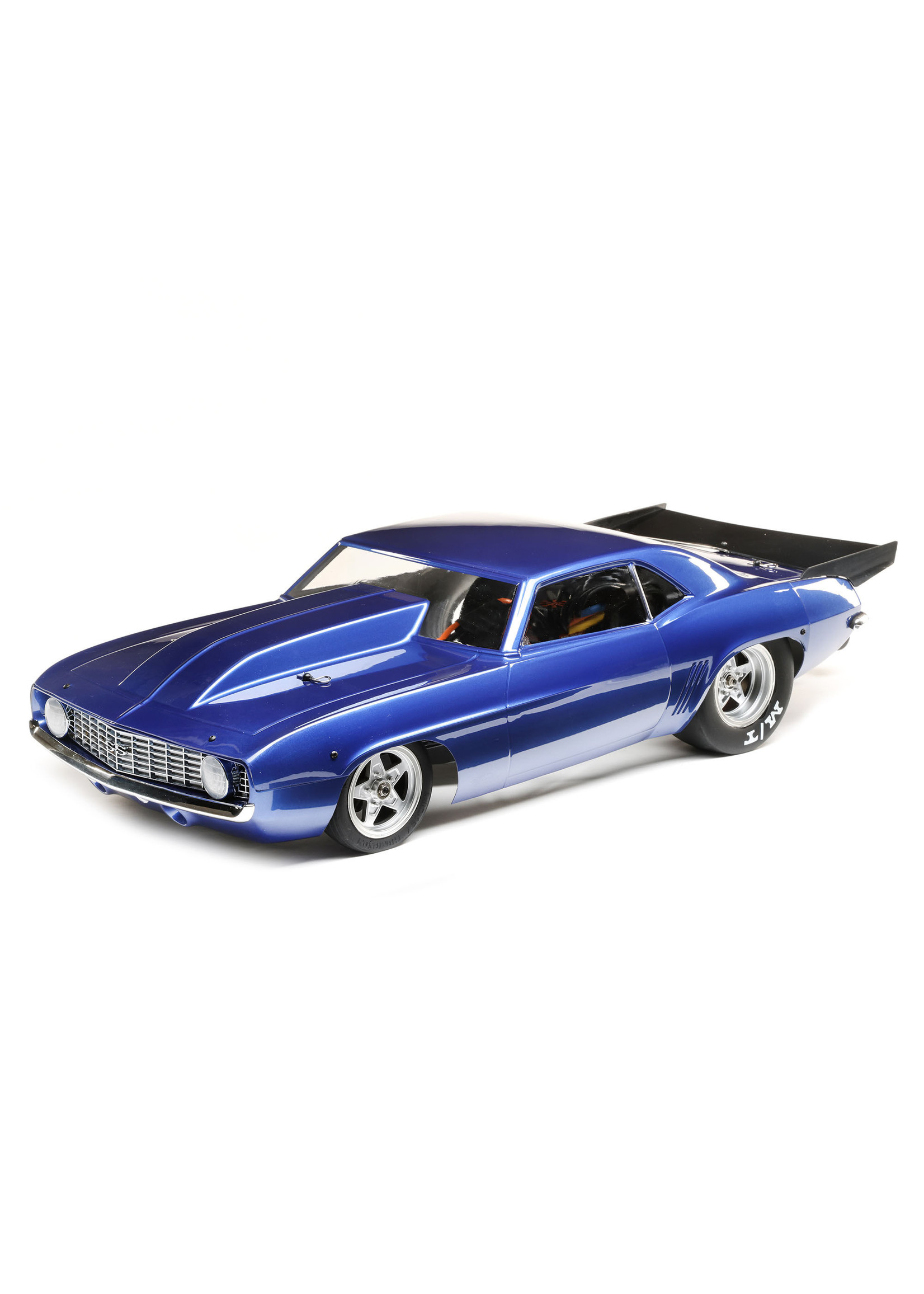 Losi 1/10 '69 Camaro 22S No Prep Drag Car, Brushless 2WD RTR - Blue