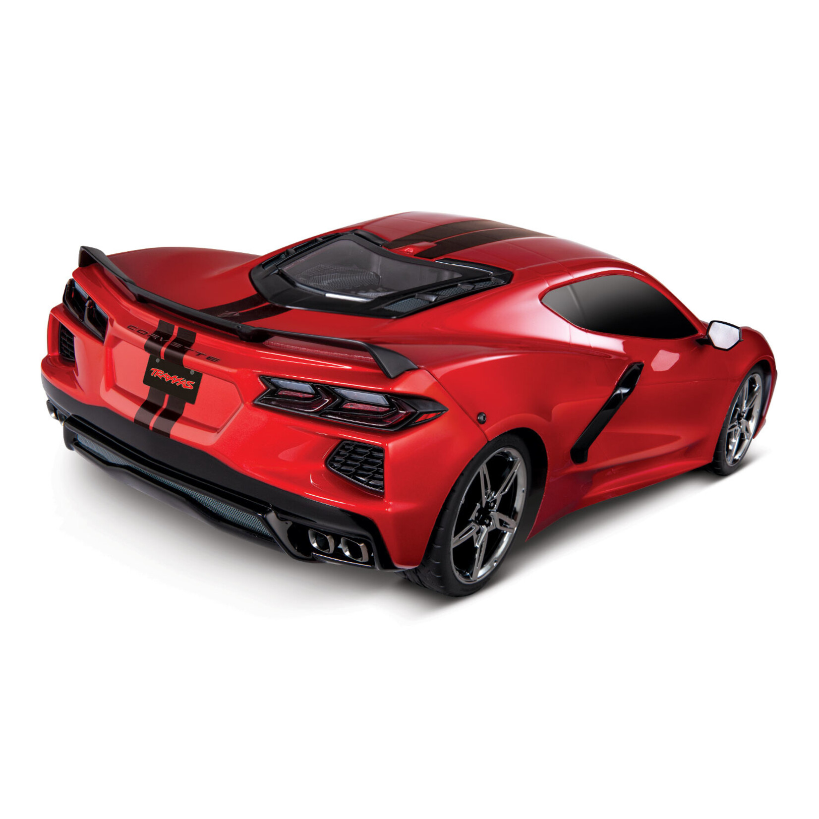 Traxxas 1/10 4-Tec 3.0 C8 Corvette Stingray AWD RTR Supercar - Red