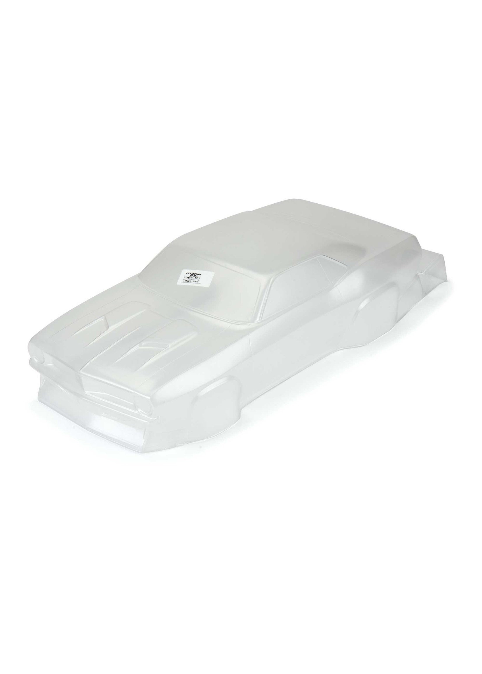 Pro-Line PRO355000 - 1972 Plymouth Barracuda Slash 2WD Drag Body - Clear