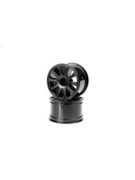 JConcepts JCO3333B - Rulux 1/16 E-Revo Wheel, 2.2" - Black