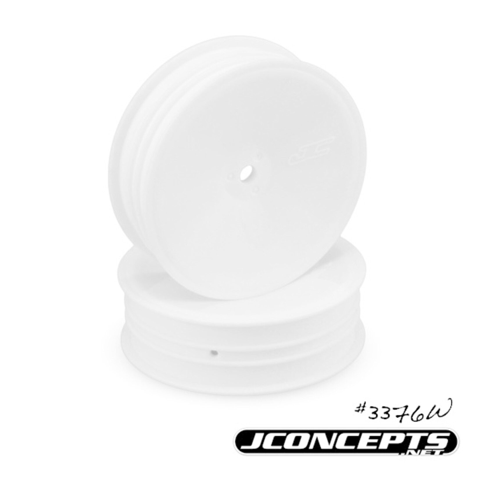JConcepts JCO3376W - Mono Slim Front 2.2 Wheel, White (4): B5M, RB6