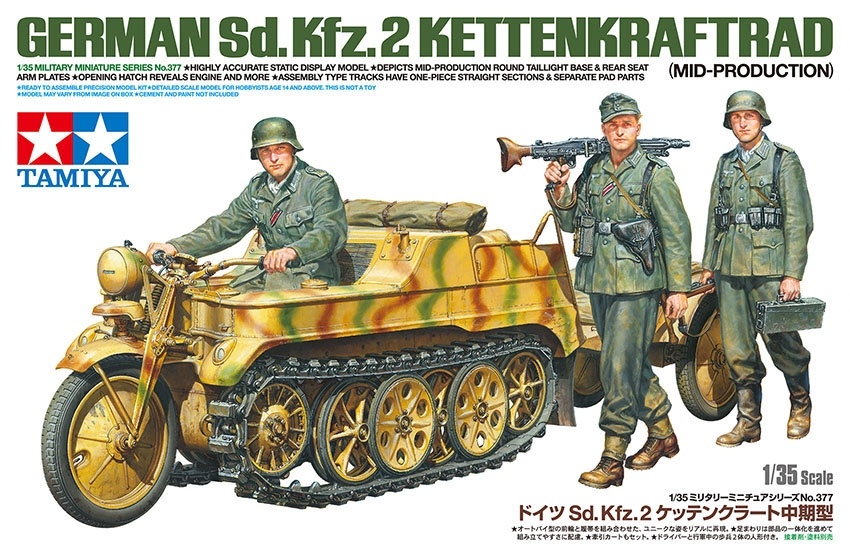 35377 - 1/35 German SD.KFZ.2 Kettenkraftrad