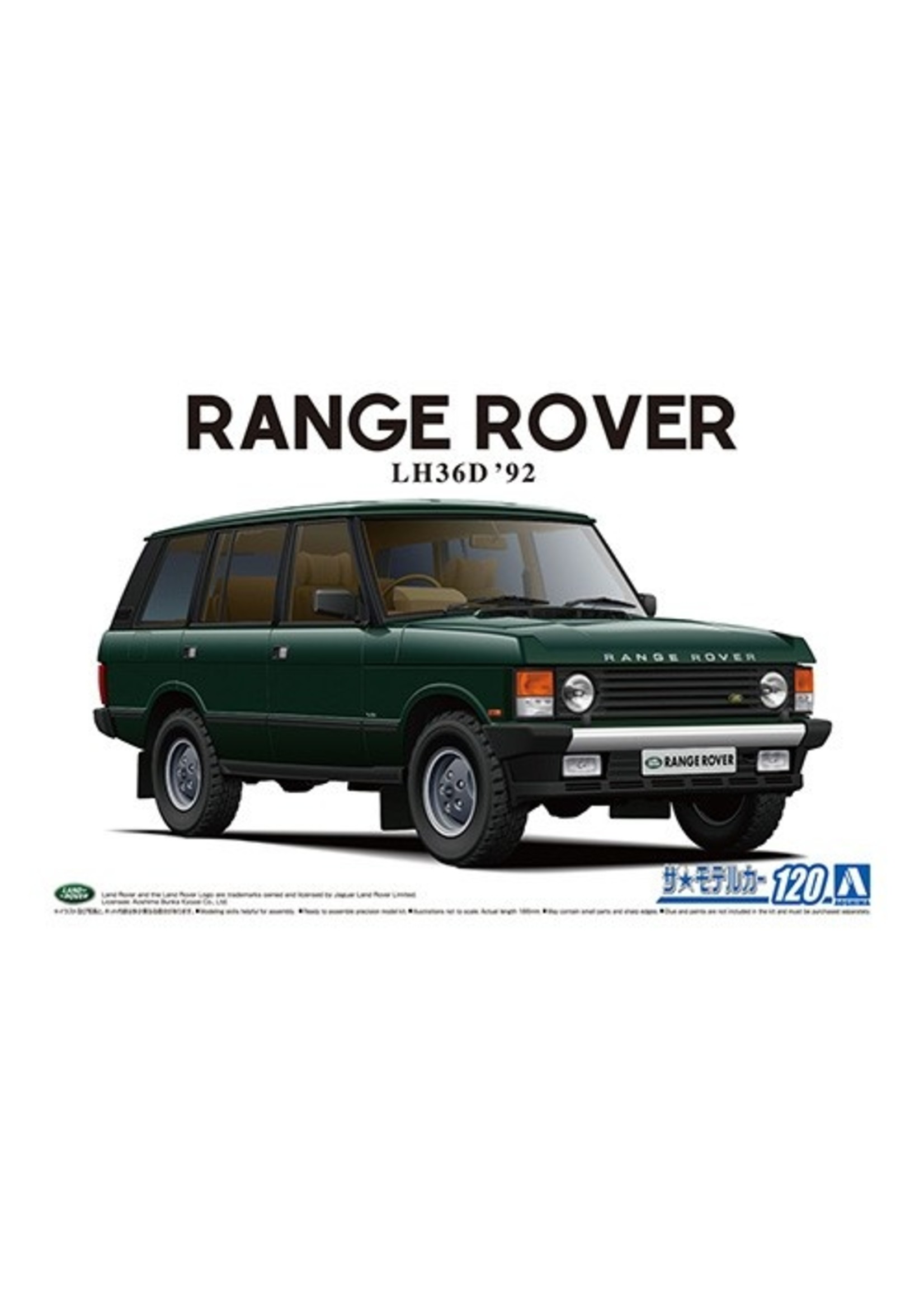 Aoshima 05796 - 1/24 Land Rover LH36D Range Rover Classic '92