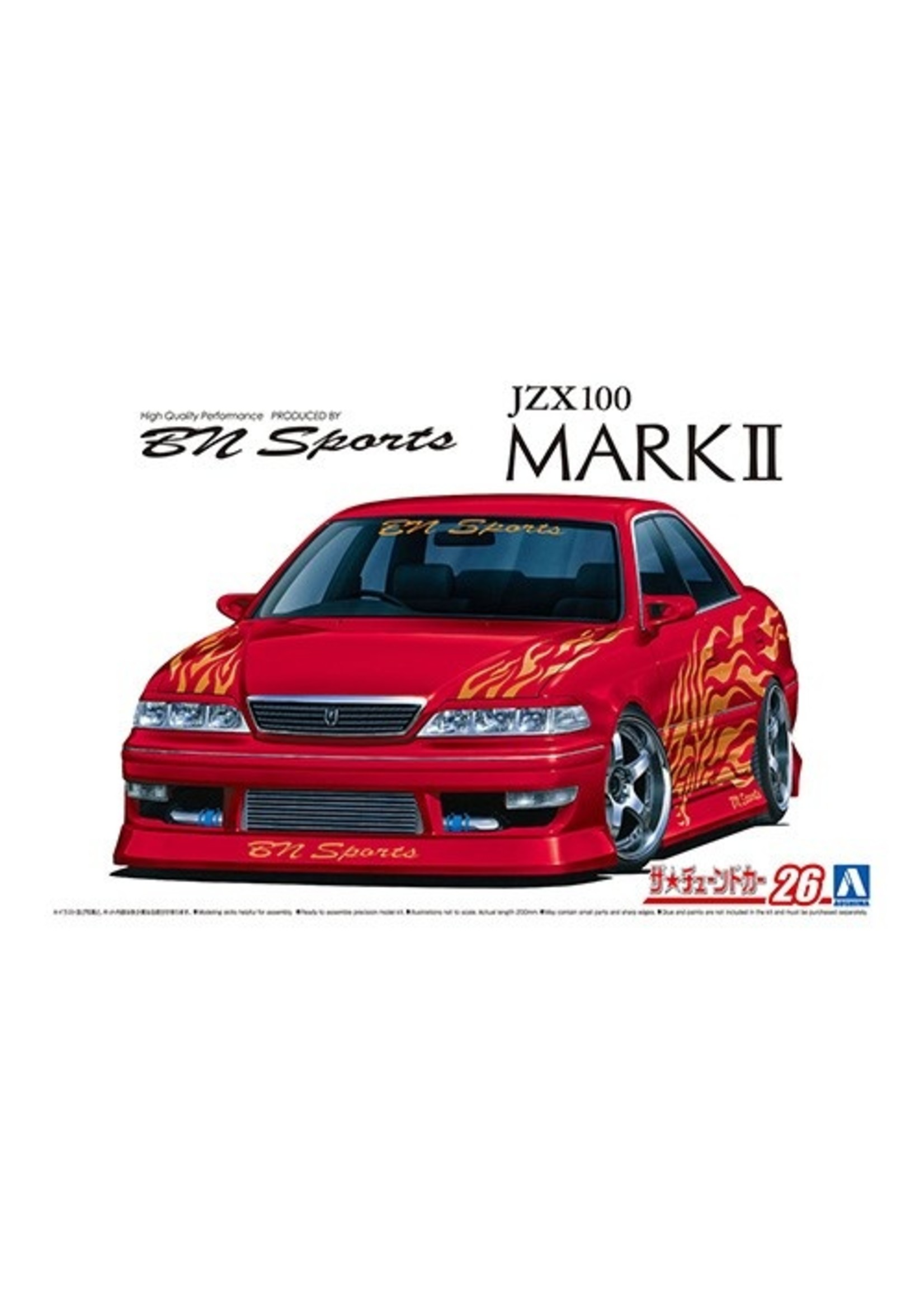 Aoshima 06132 - 1/24 '98 BN Sports Toyota JZX100 MarkII