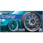 Aoshima 05277 - 1/24 SSR Professor VF1 - 20 Inch Wheels - Hub Hobby