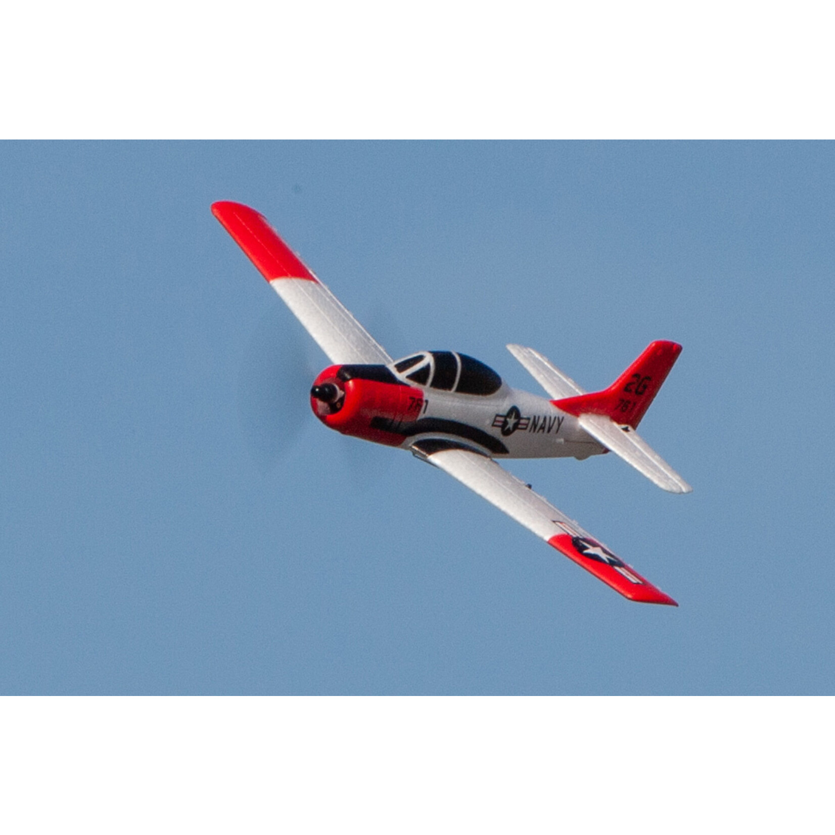 Rage RC RGRA1302 - T-28 Trojan Micro RTF Airplane w/PASS