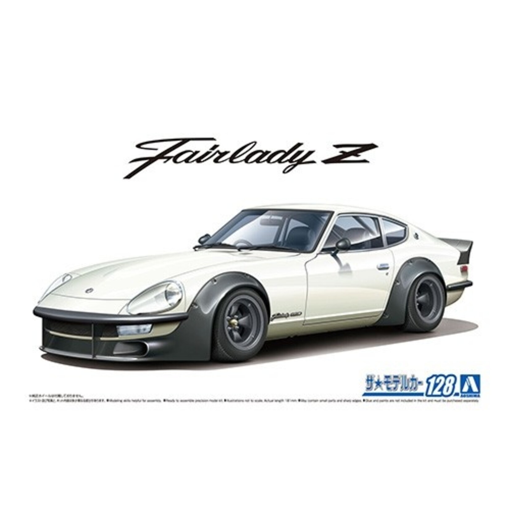 Aoshima 06101 - 1/24 1975 Nissan S30 Fairlady Z Aero Custom Ver.2