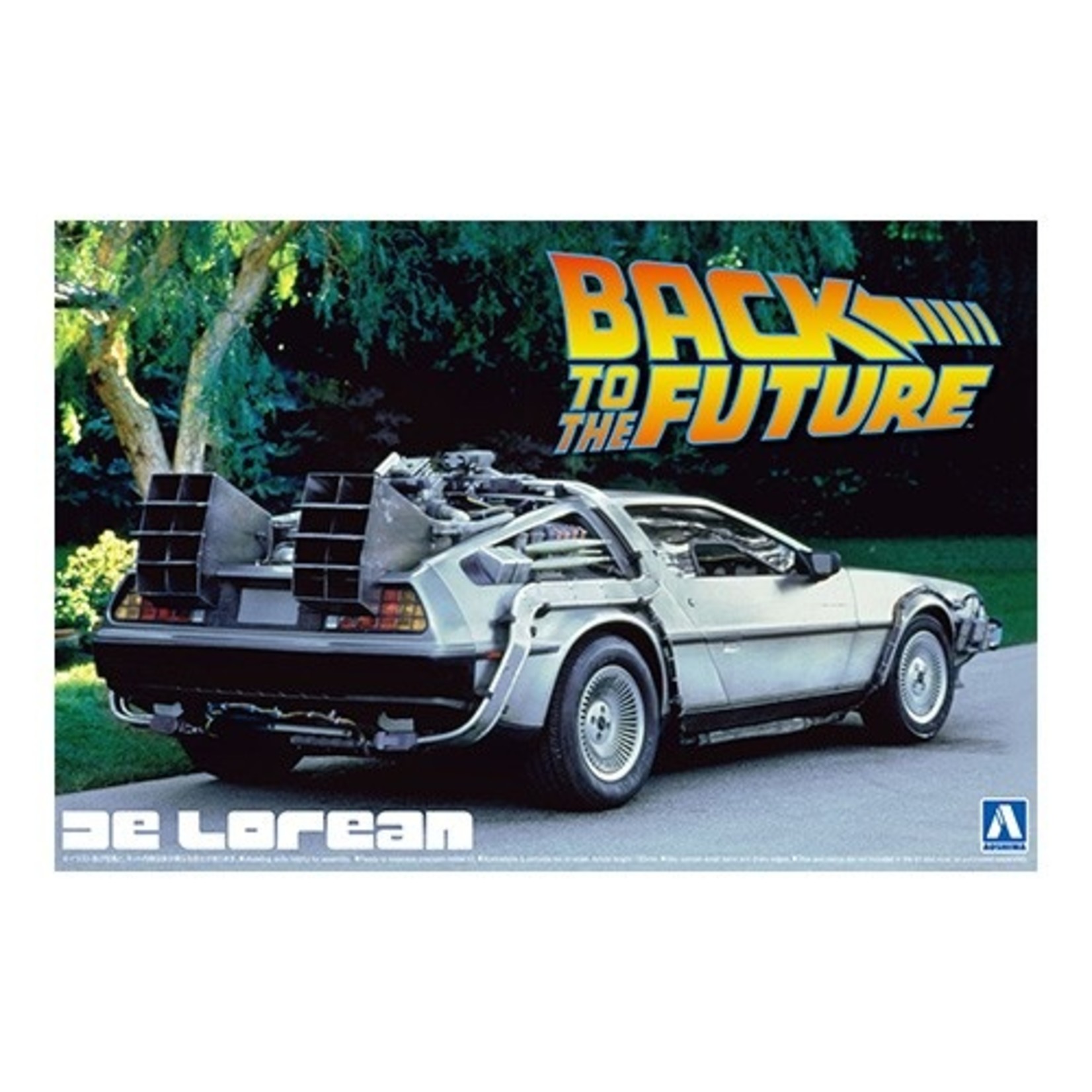 Aoshima 05916 - 1/24 Back to the Future Part I DeLorean