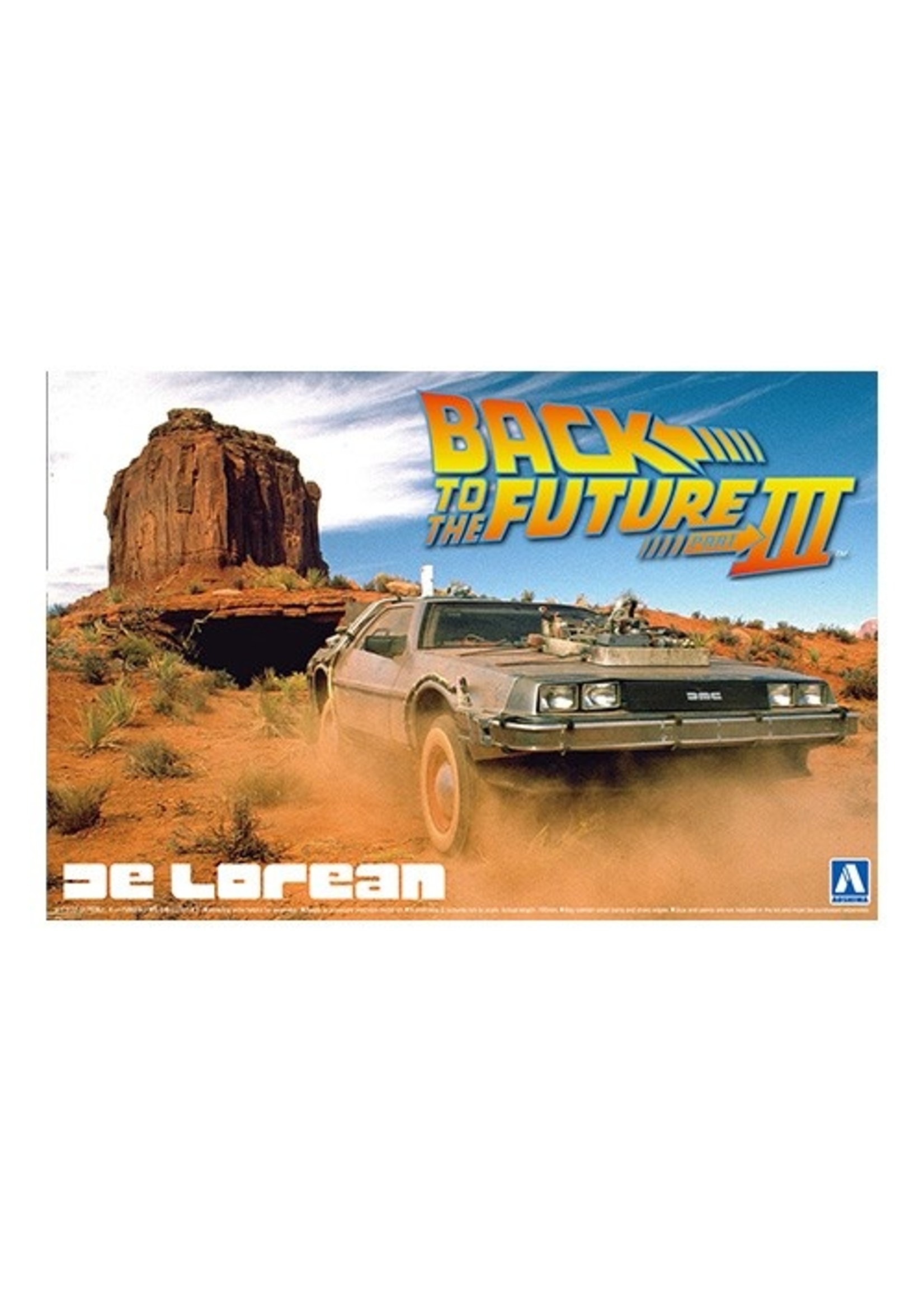 Aoshima 05918 - 1/24 Back to the Future Part III DeLorean