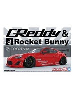 Aoshima 1/24 ZN6 Toyota 86 2012 Greddy & Rocket Bunny Enkei Ver.