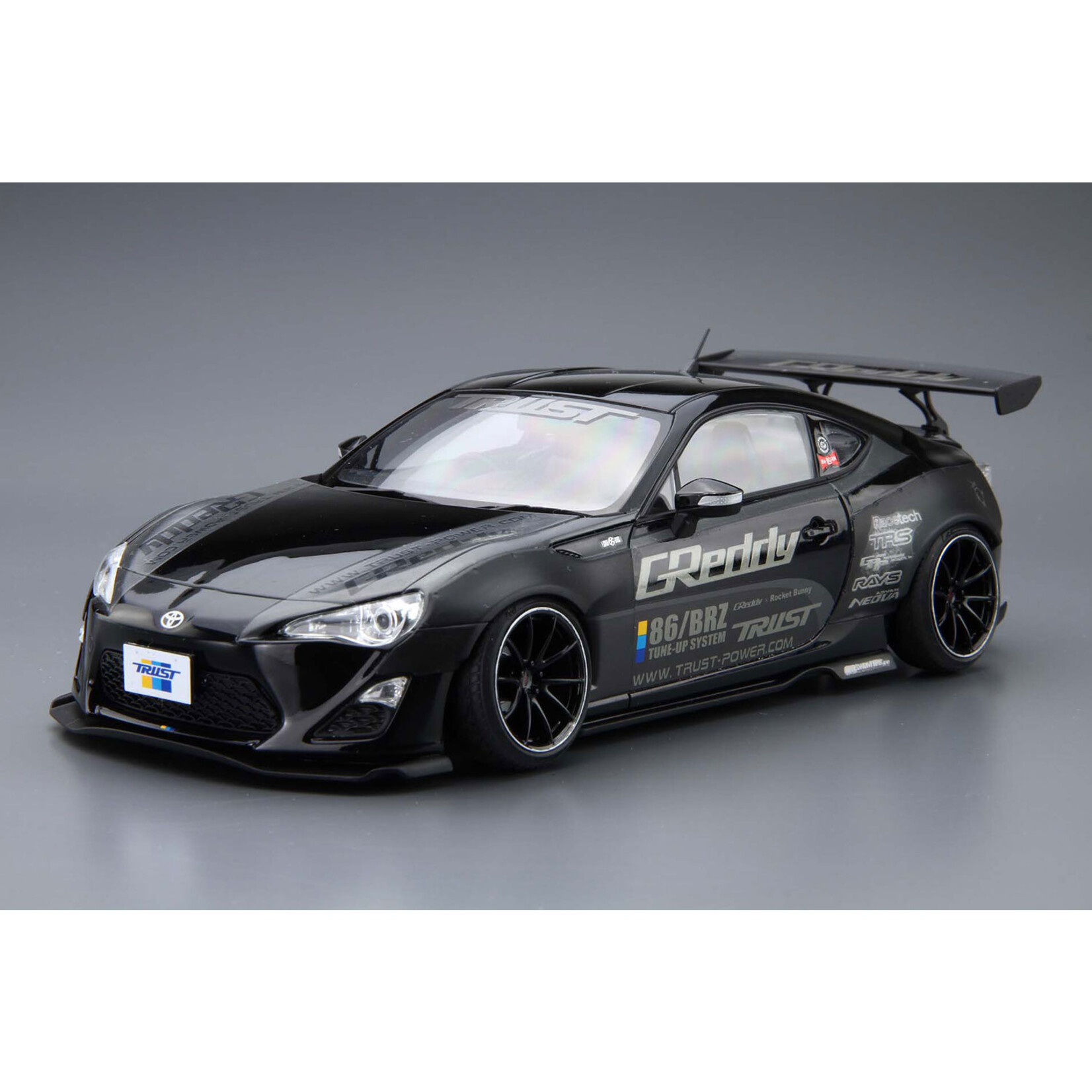 Aoshima 06187 - 1/24 ZN6 Toyota 86 '12 Greddy & Rocket Bunny Volk Racing Ver.