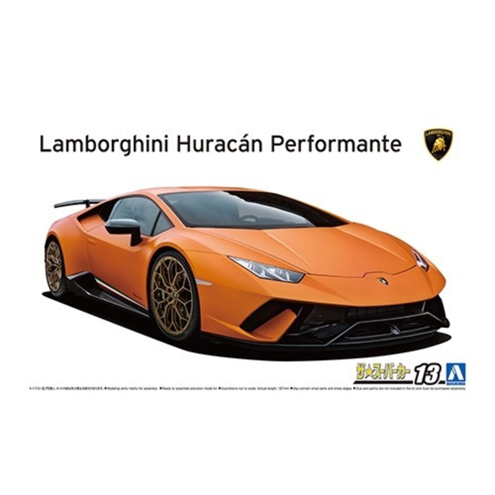 Aoshima 06204 - 1/24 Lamborghini Huracan Performante '17