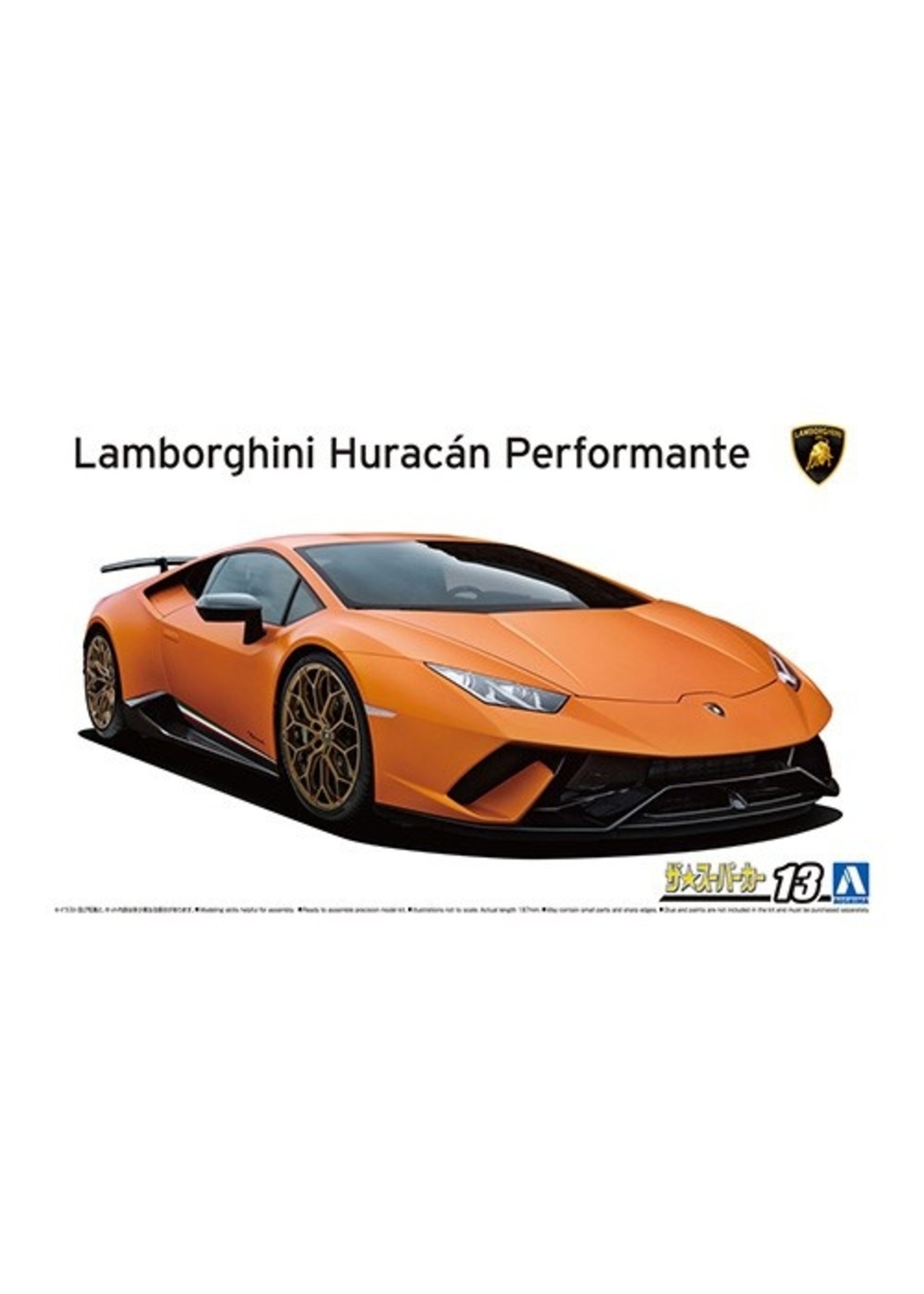 Aoshima 06204 - 1/24 Lamborghini Huracan Performante '17