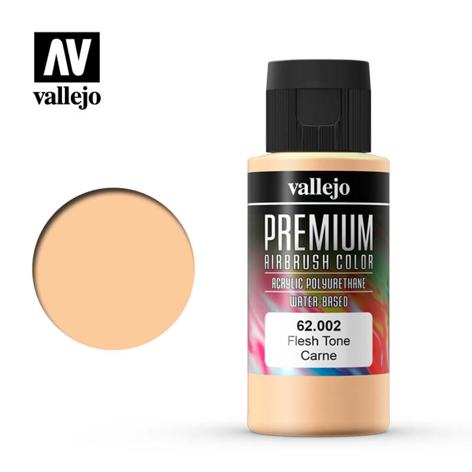 Vallejo 62.002 - Premium Airbrush Color Fleshtone - 60ml
