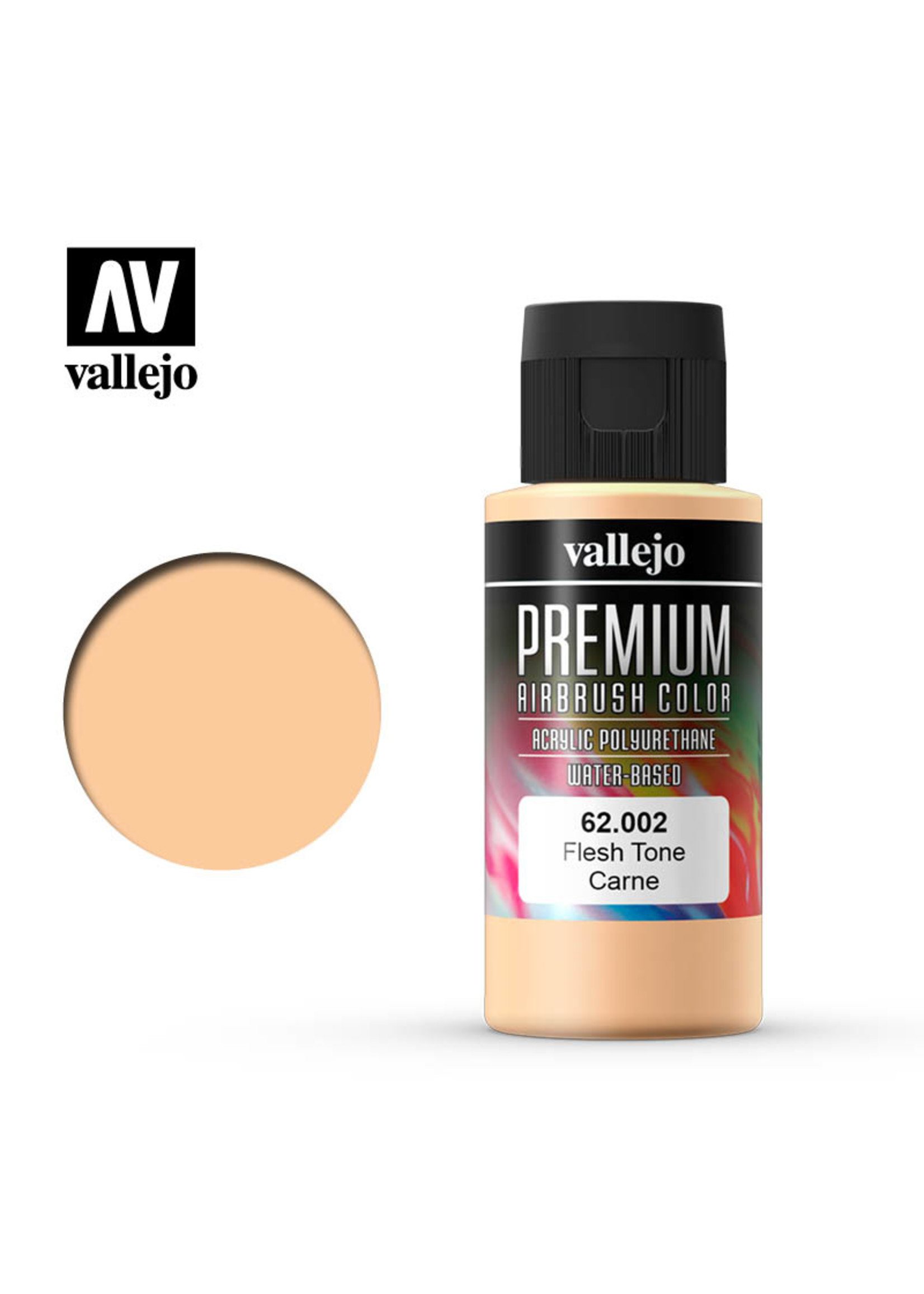 Vallejo 62.002 - Premium Airbrush Color Fleshtone - 60ml