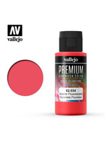 Vallejo 62.034 - Premium Airbrush Color Fluorescent Scarlet - 60ml