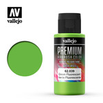 Vallejo 62.039 - Premium Airbrush Color Fluorescent Green - 60ml