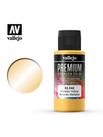 Vallejo 62.042 - Premium Airbrush Color Metallic Yellow - 60ml