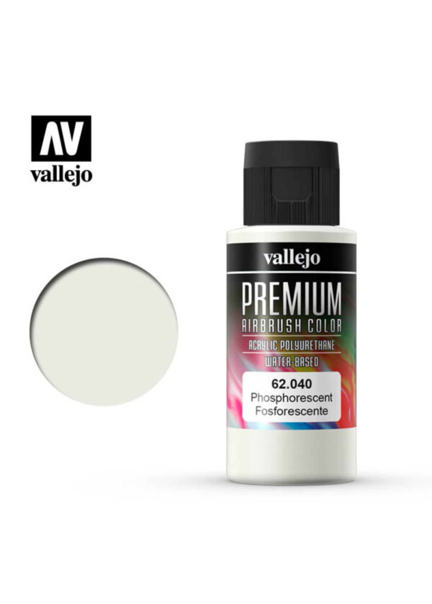Vallejo 62.040 - Premium Airbrush Color Phosphorescent - 60ml