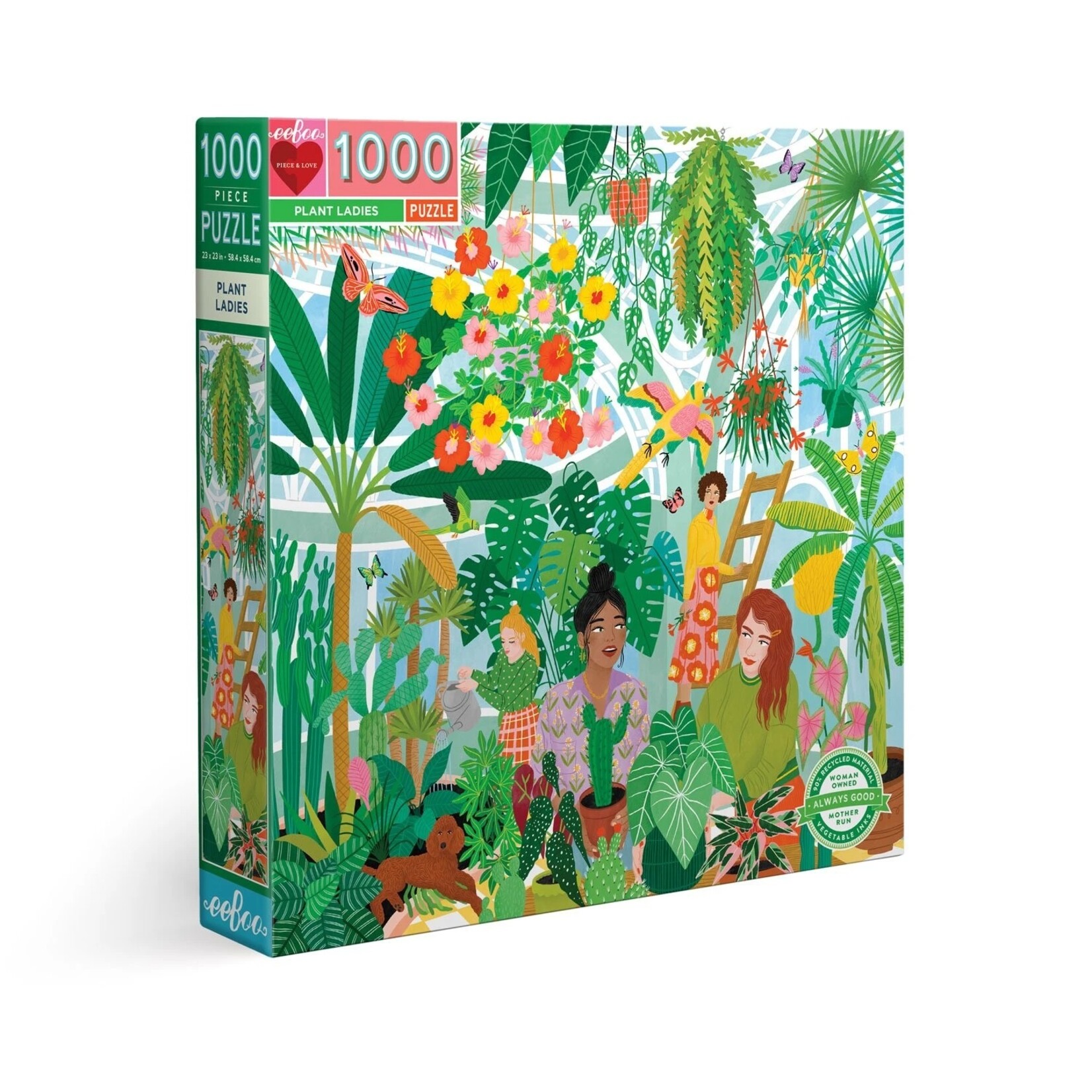 Eeboo Plant Ladies - 1000 Piece Puzzle