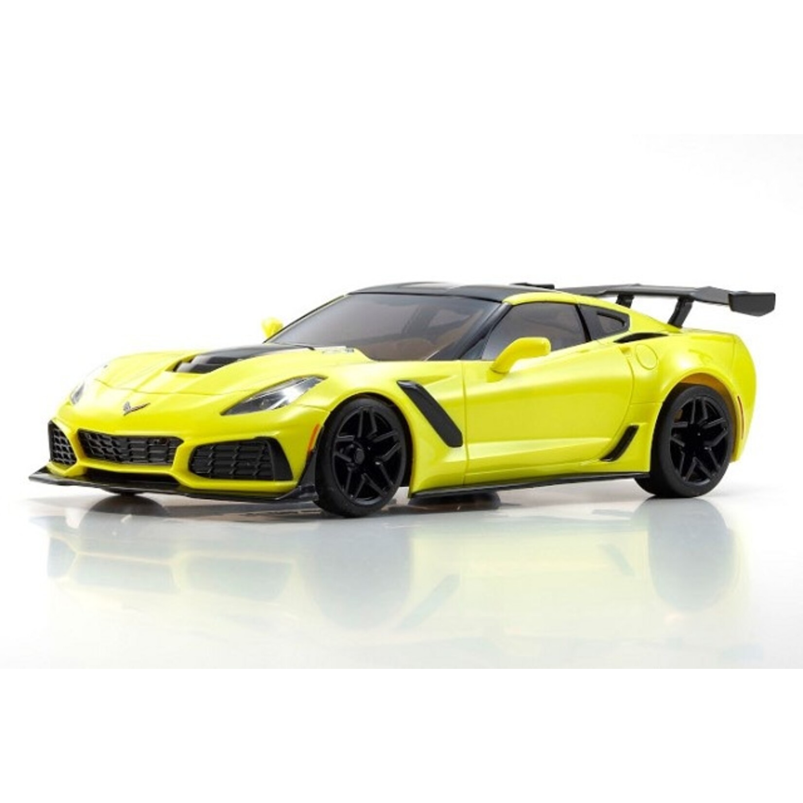 Kyosho 32334Y - MINI-Z RWD Corvette ZR1 Yellow with LED - Readyset