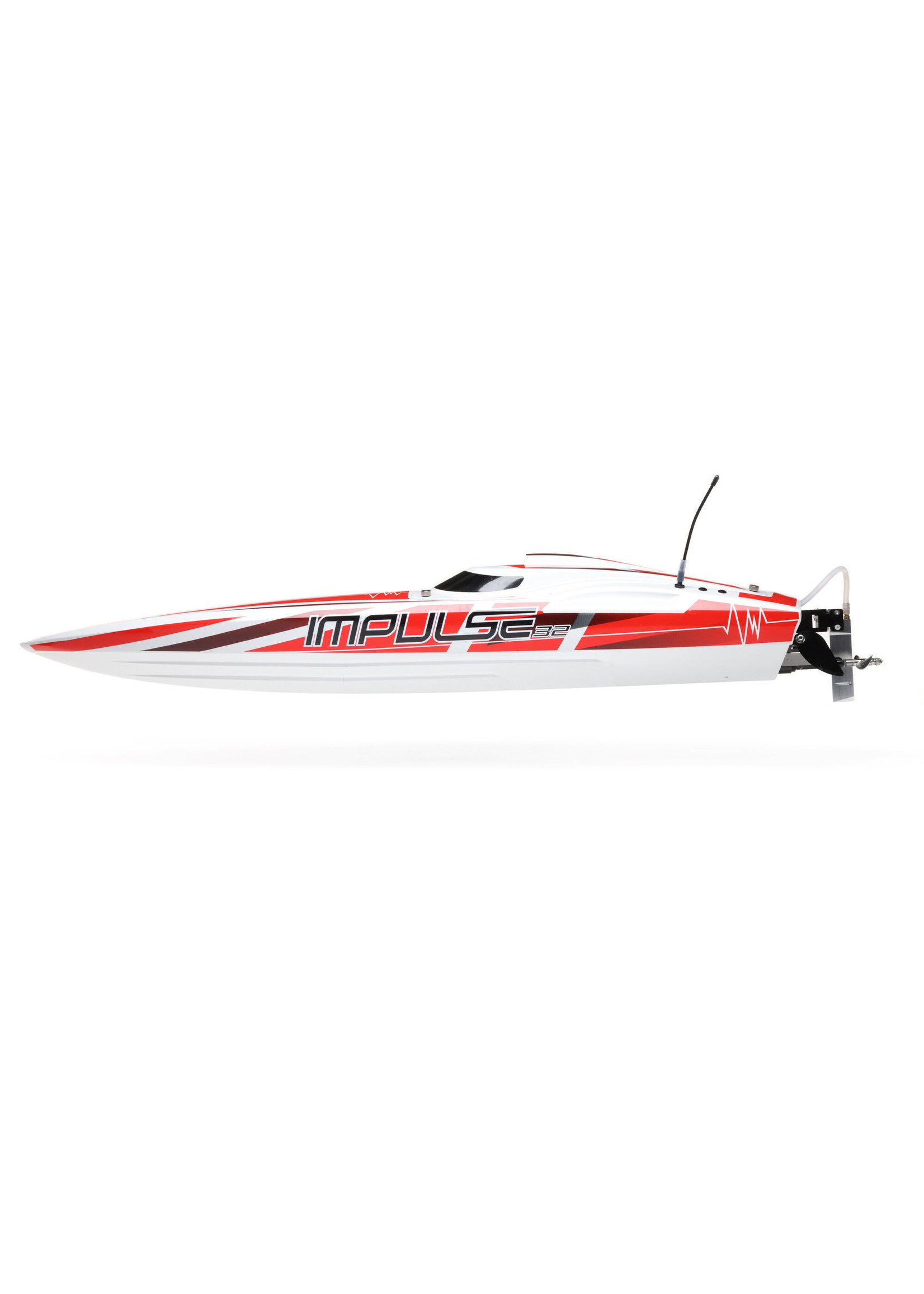 Pro Boat PRB08037T2 -  Impulse 32" Brushless Deep-V RTR with Smart - White/Red