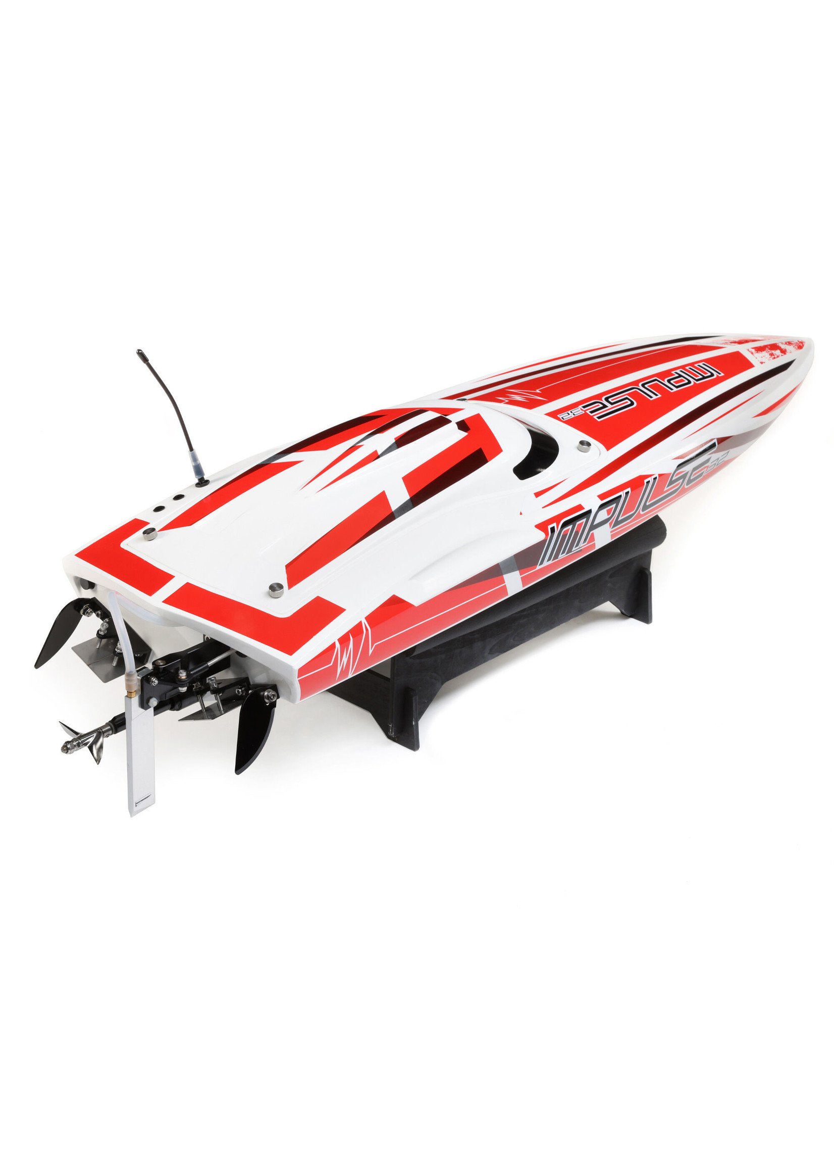Pro Boat PRB08037T2 -  Impulse 32" Brushless Deep-V RTR with Smart - White/Red