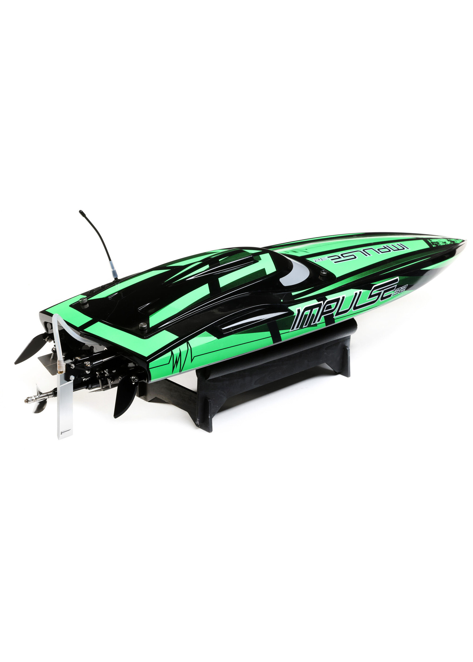 Pro Boat PRB08037T1 - Impulse 32" Brushless Deep-V RTR with Smart - Black/Green