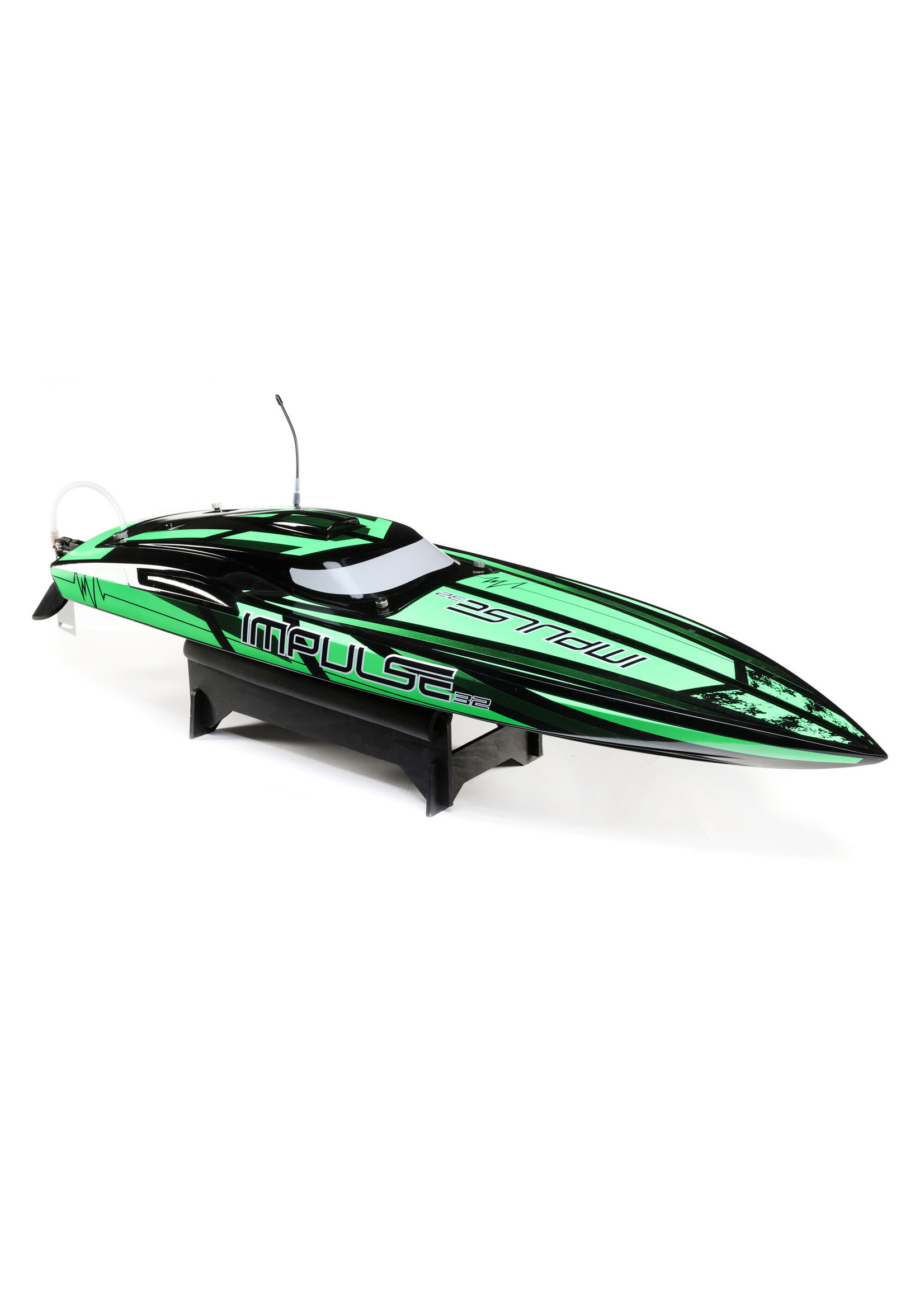 Pro Boat PRB08037T1 - Impulse 32" Brushless Deep-V RTR with Smart - Black/Green