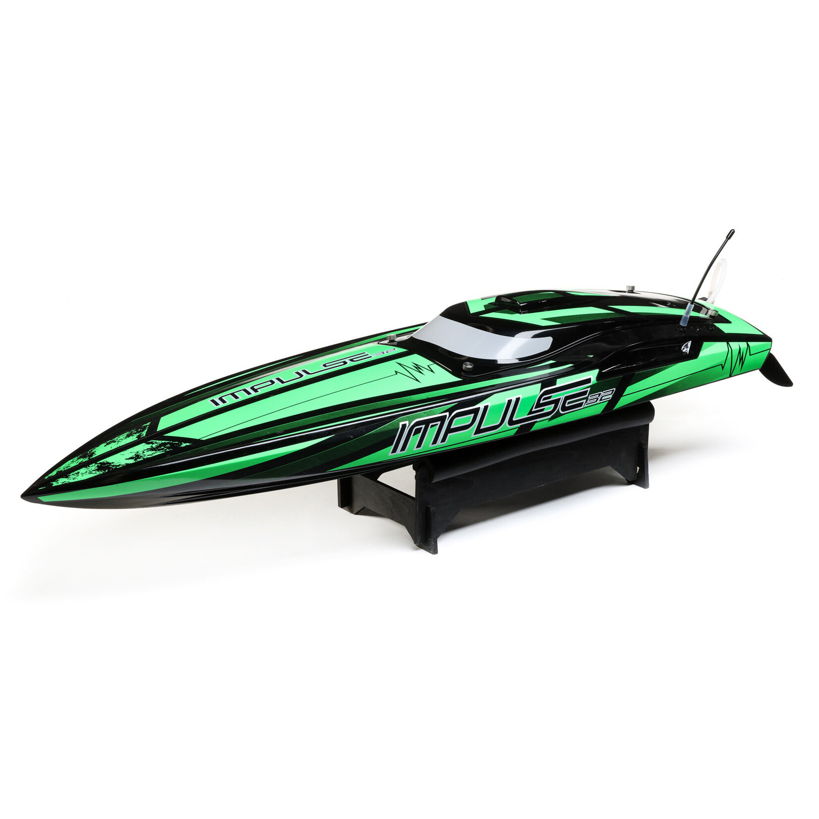Pro Boat PRB08037T1 - Impulse 32" Brushless Deep-V RTR with Smart - Black/Green