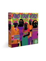 Eeboo Find Your Voice - 1000 Piece Puzzle