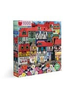 Eeboo Whimsical Village - 1000 Piece Puzzle