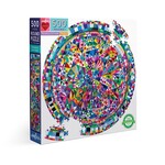 Eeboo Triangle Pattern - 500 Piece Puzzle