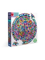 Eeboo Triangle Pattern - 500 Piece Puzzle