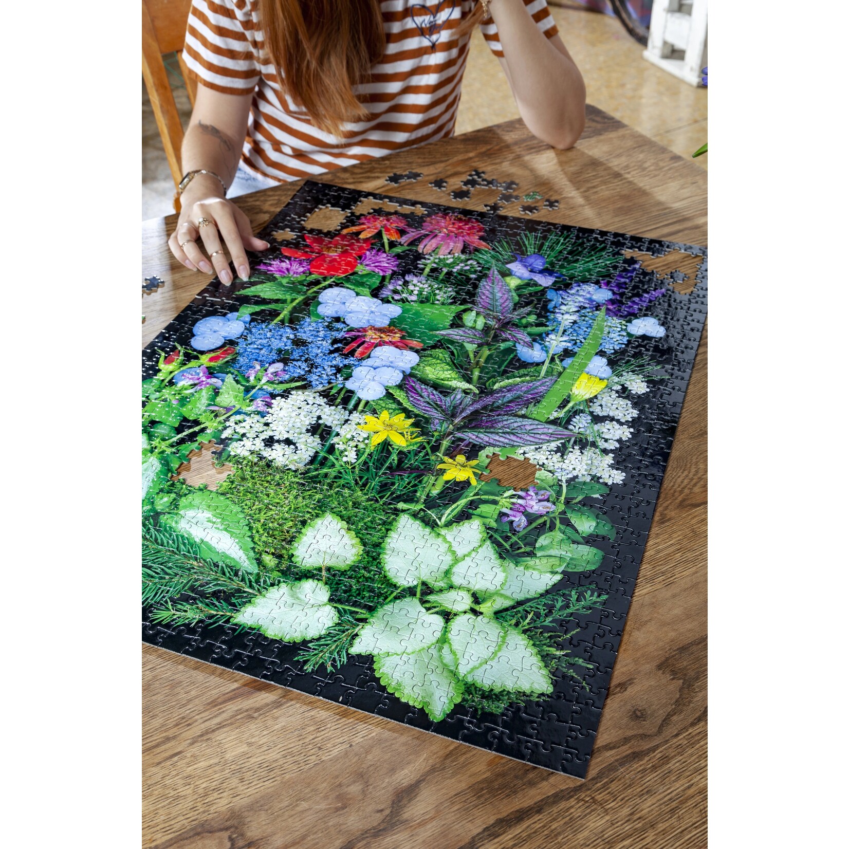 Eeboo Summer Garden Sampler - 1000 Piece Puzzle