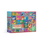 Eeboo Animal ABC - 20 Piece Puzzle