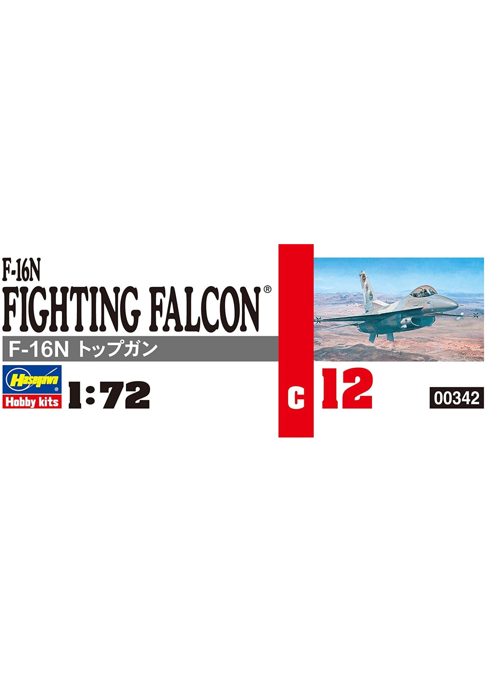 Hasegawa 342 - 1/72 F-16N Fighting Falcon
