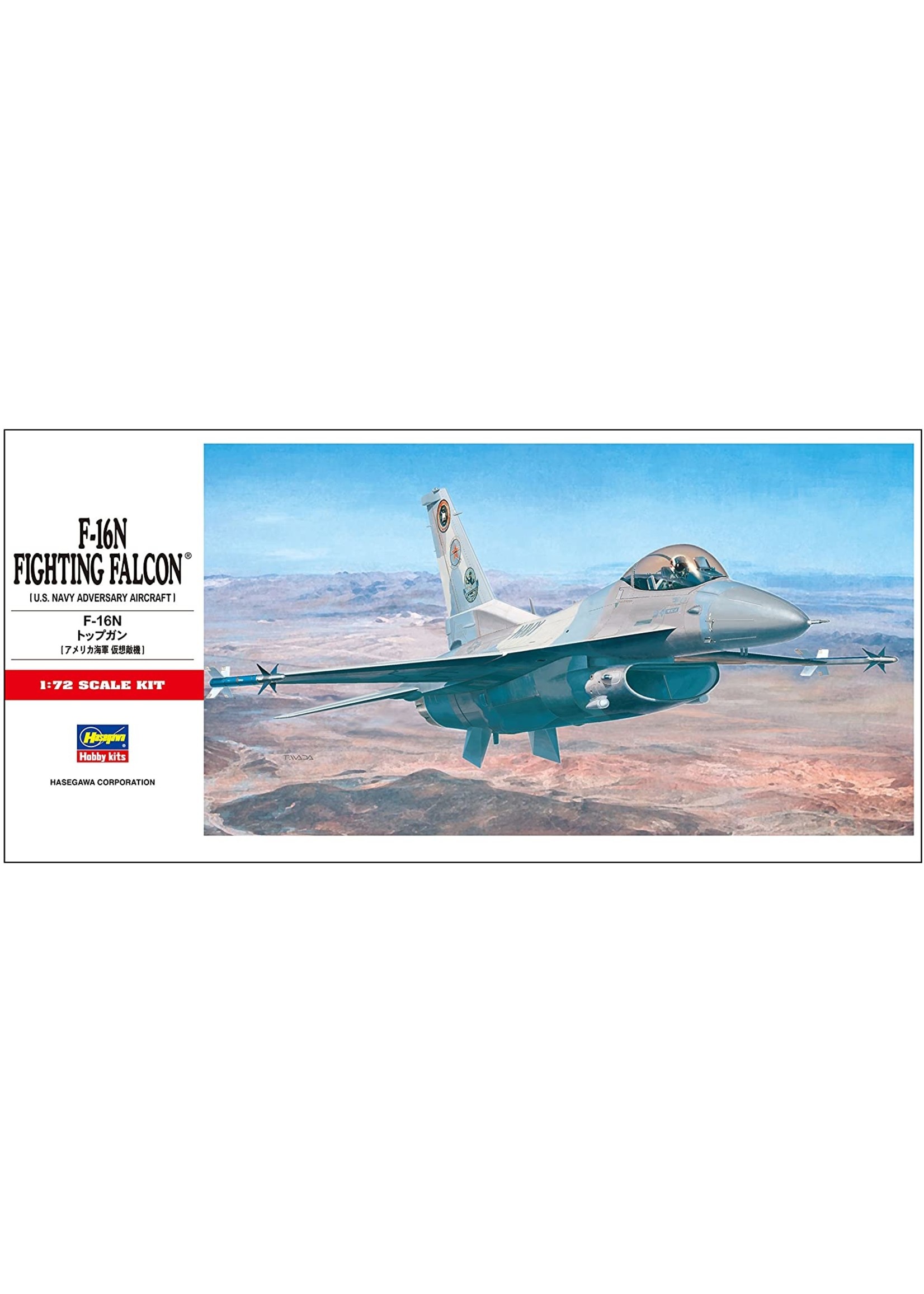 Hasegawa 342 - 1/72 F-16N Fighting Falcon