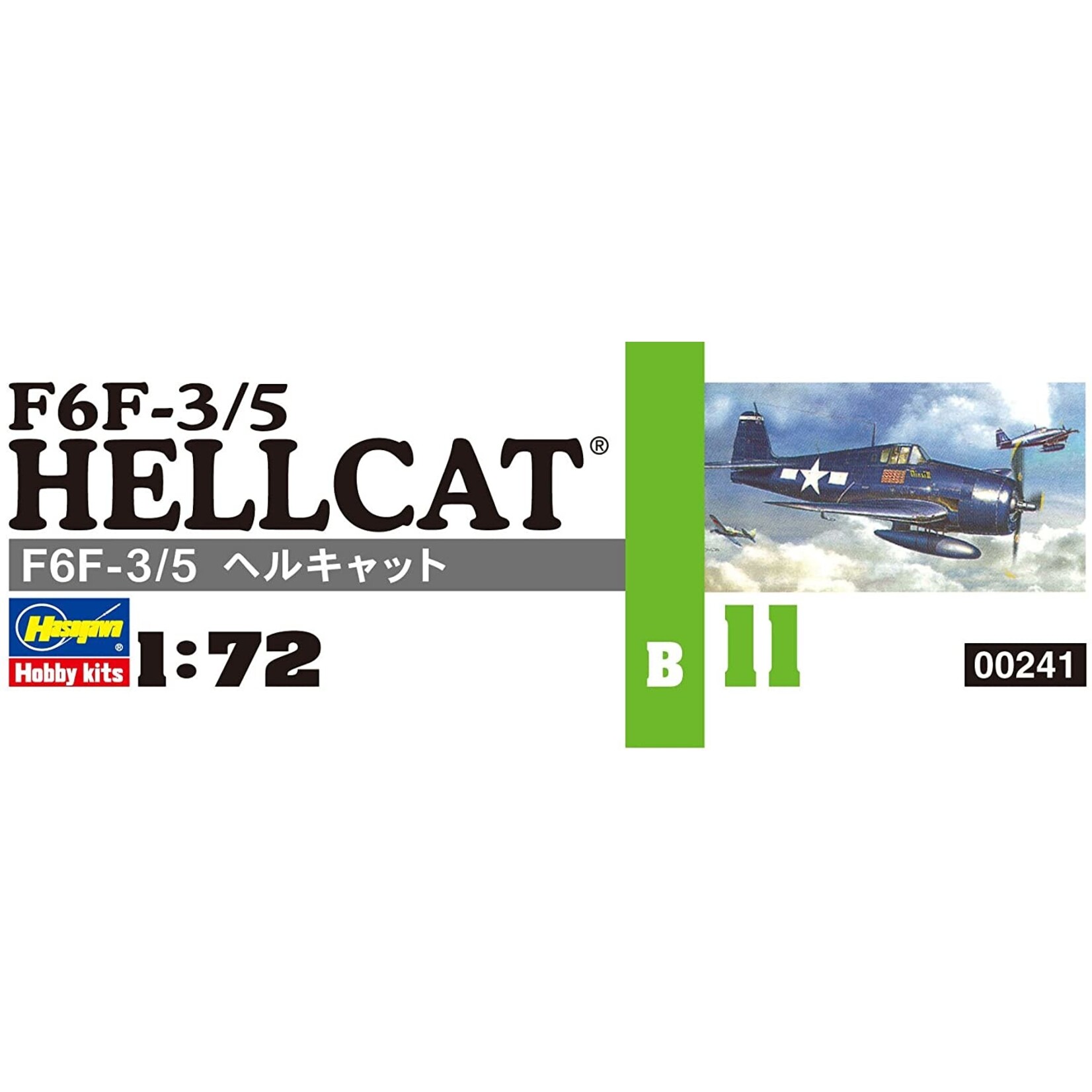 Hasegawa HSG 241 F6F-3/5 Hellcat 1:72
